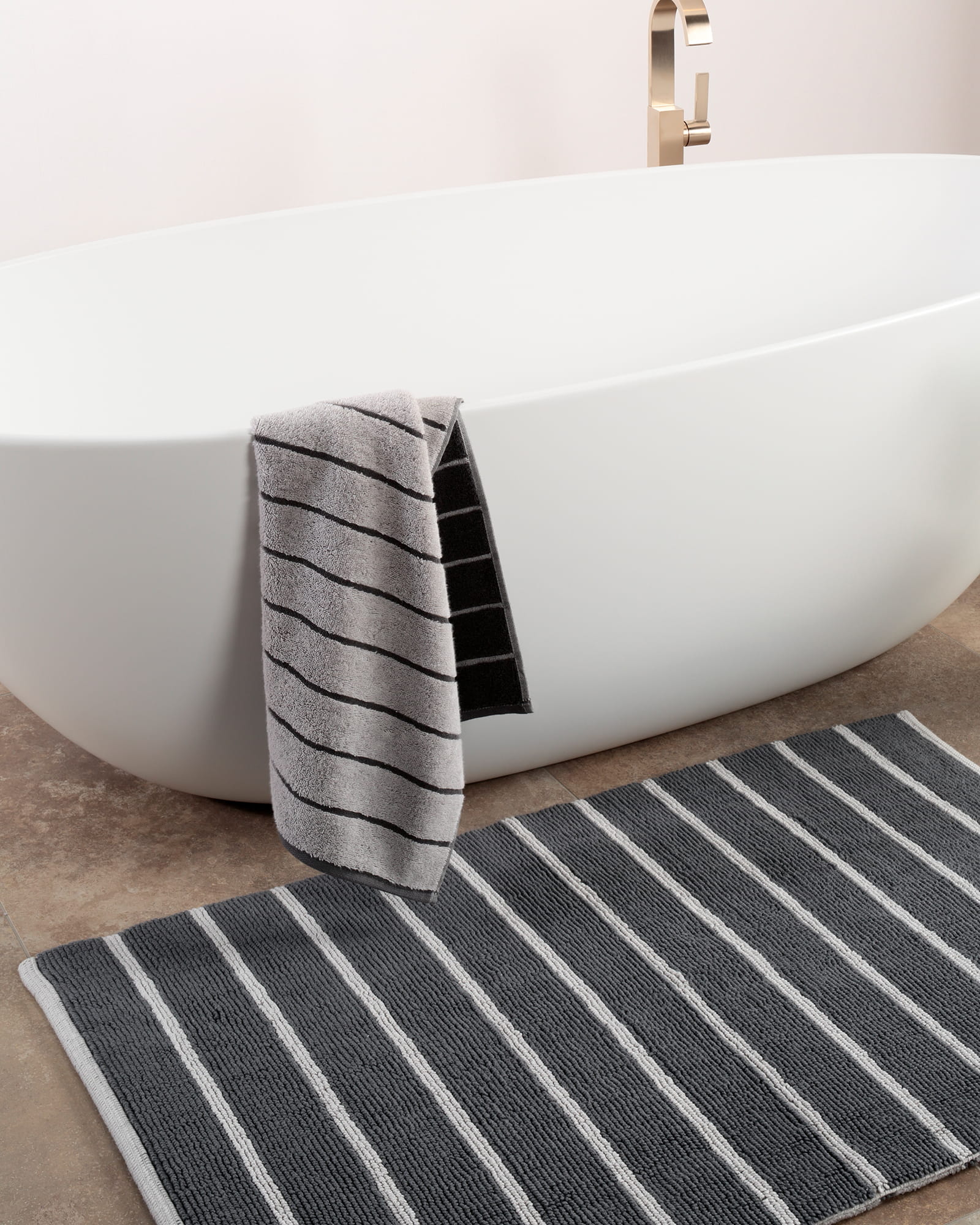Cawö Handtücher Balance Doubleface 6232 platin - 77 - Handtuch 50x100 cm