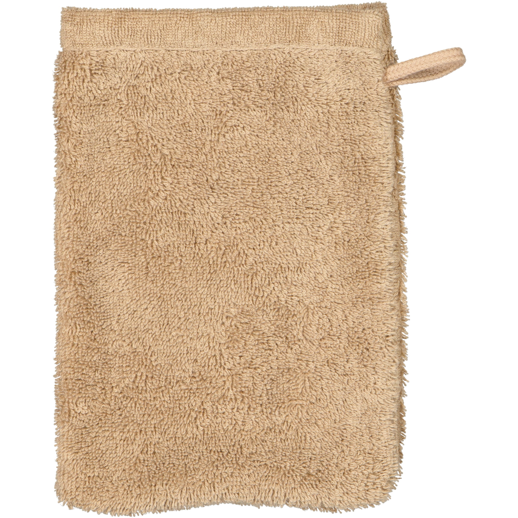 Cawö Handtücher Lifestyle Uni 7007 caramel - 346 - Waschhandschuh 16x22 cm