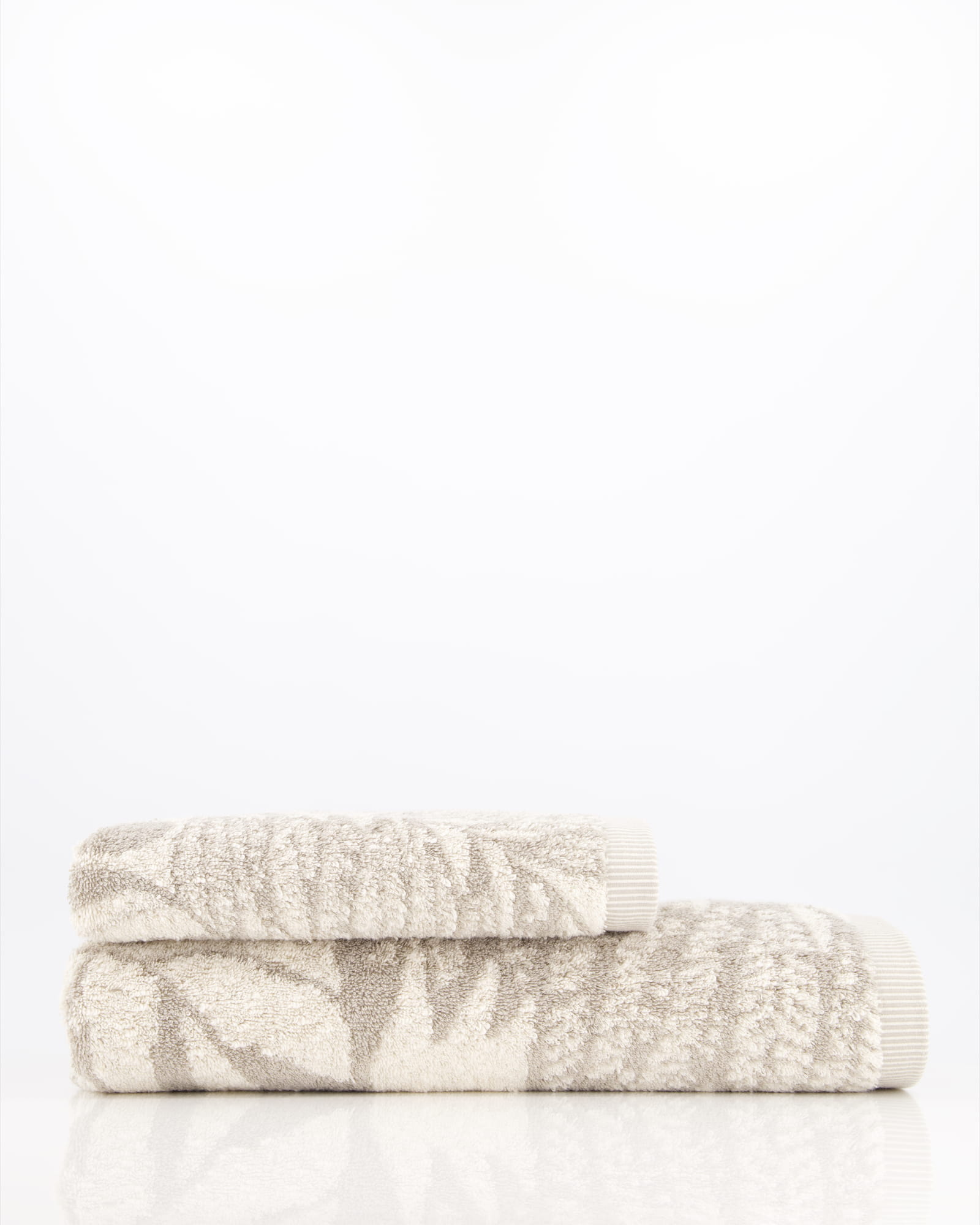 Möve Handtücher Brooklyn Botanic nature/cashmere - 071 - Handtuch 50x100 cm