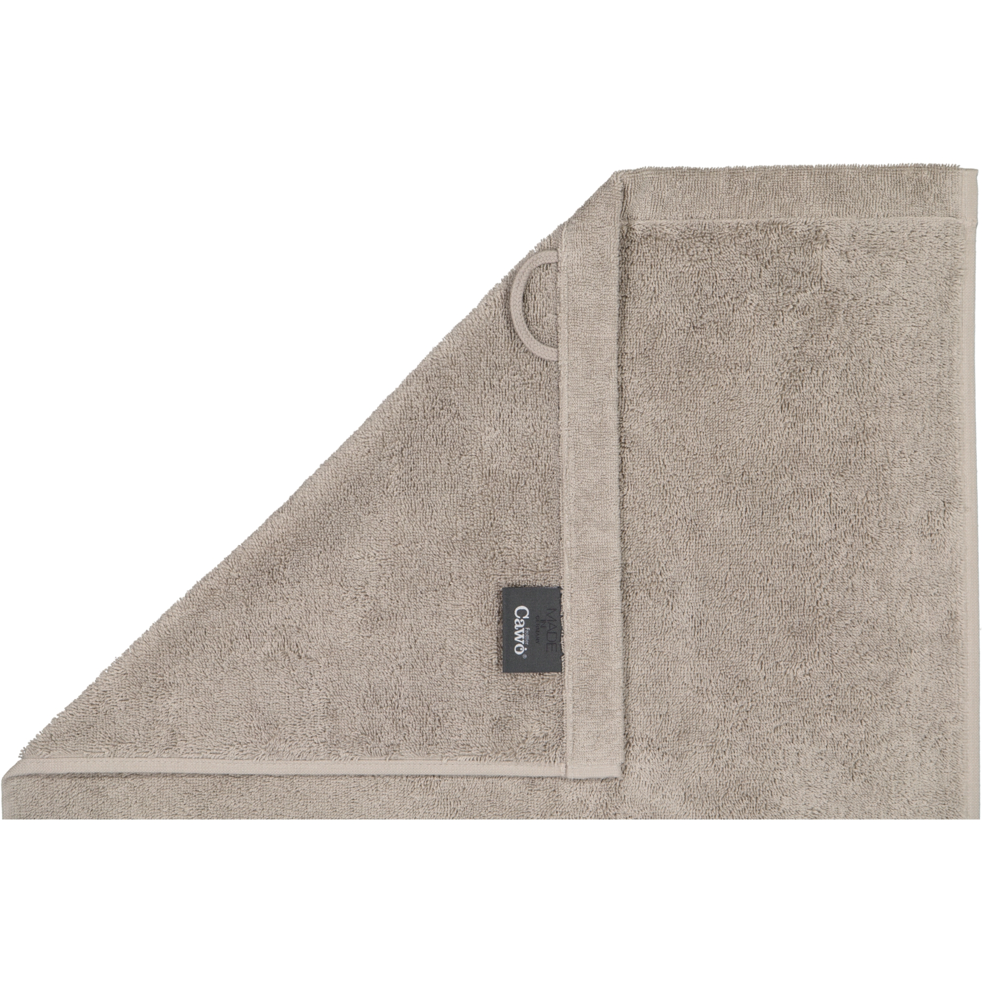 Cawö Handtücher Lifestyle Uni 7007 graphit - 779 - Seiflappen 30x30 cm