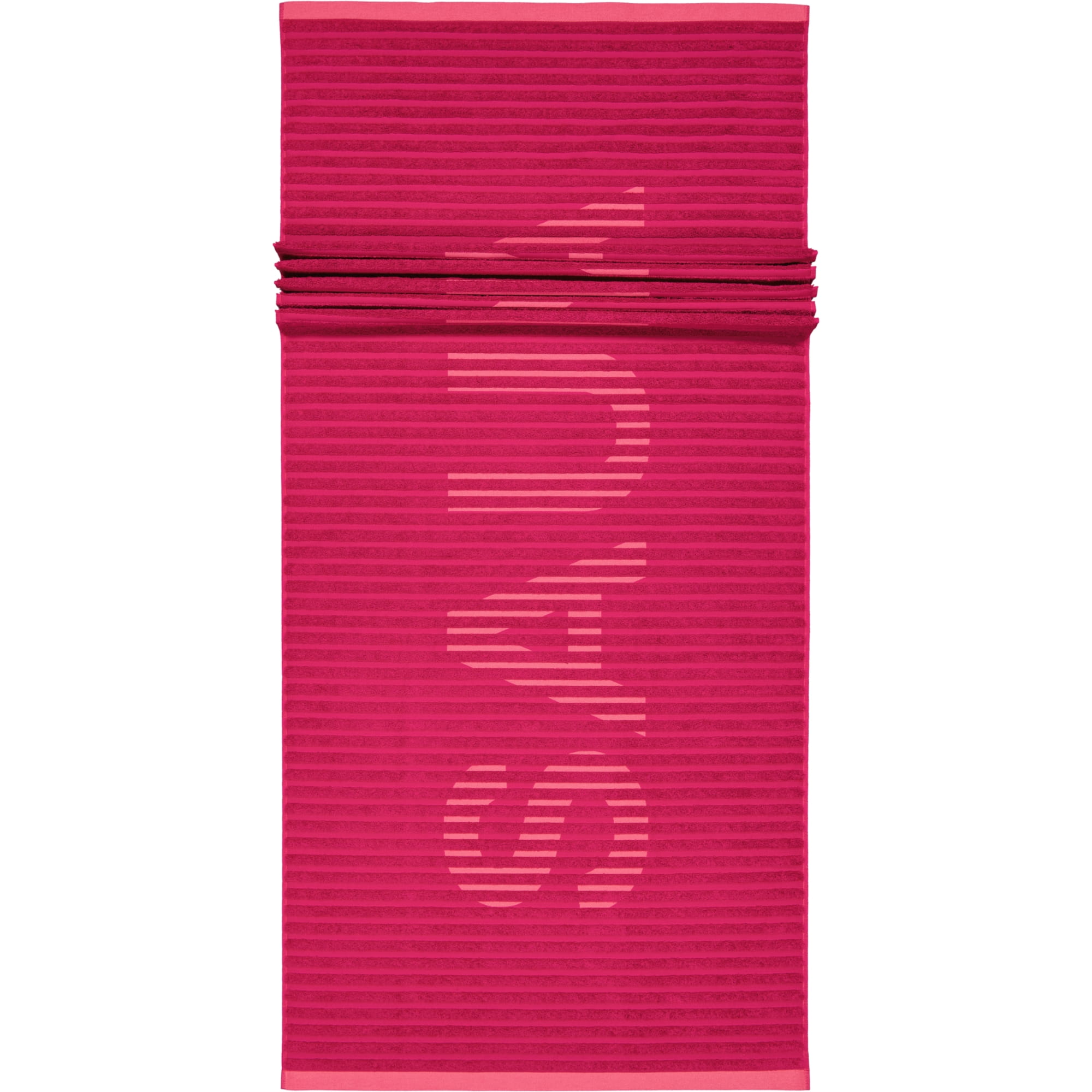 Vossen Saunatücher Camden cranberry - 0037 - 80x200 cm