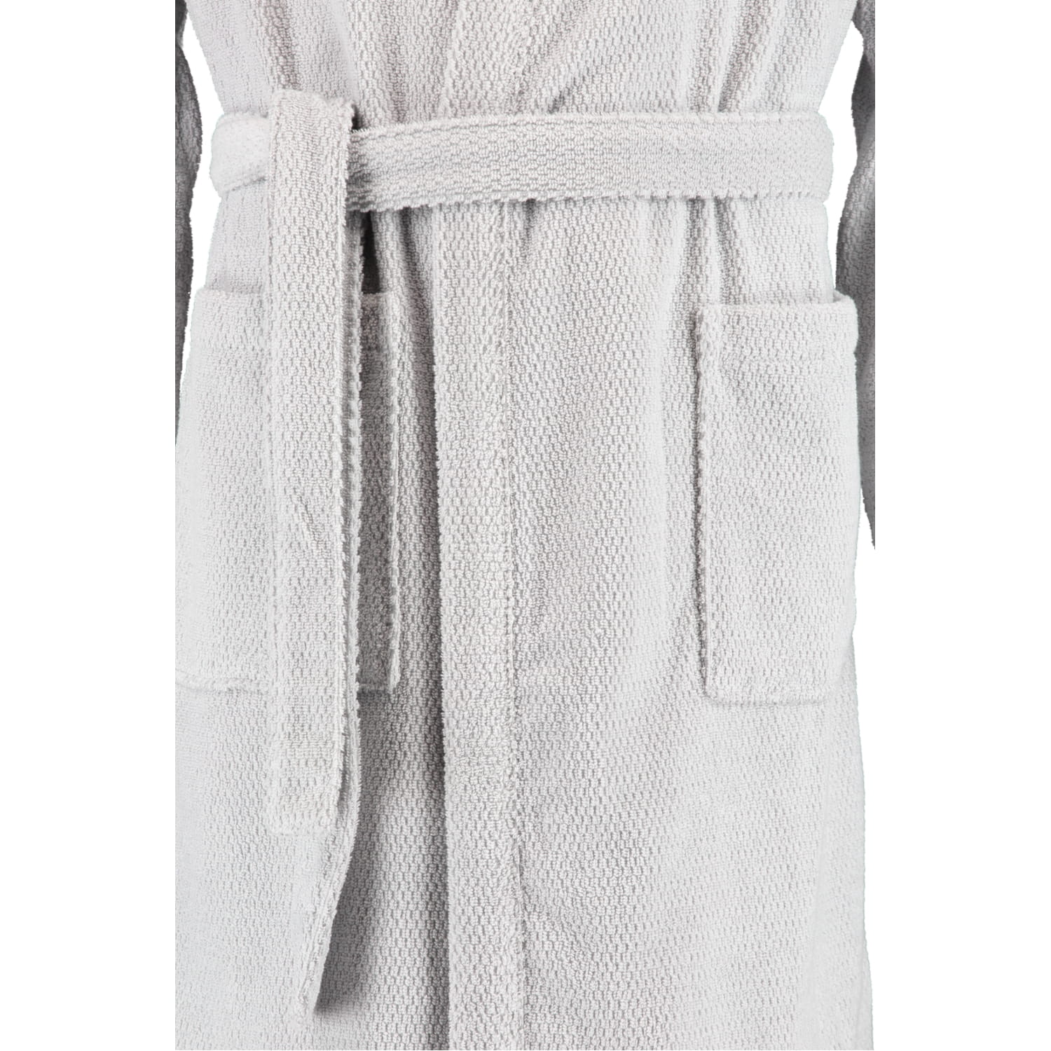 Marc O'Polo Bademantel Kimono Tali - Farbe: light grey - XXL