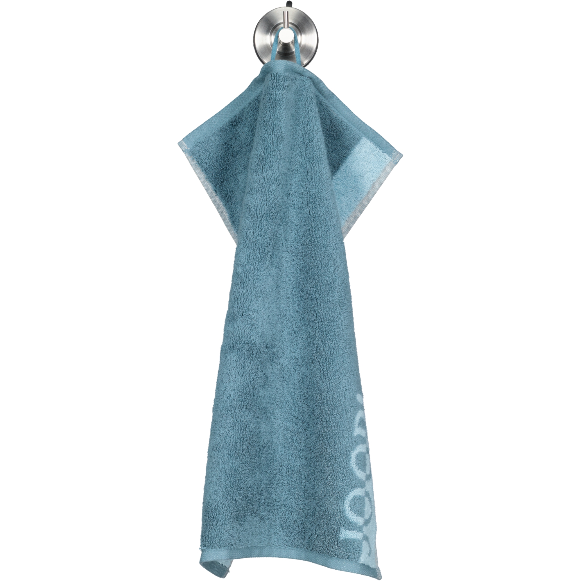 JOOP Tone Doubleface 1689 - Farbe: Aqua - 44 - Gästetuch 30x50 cm