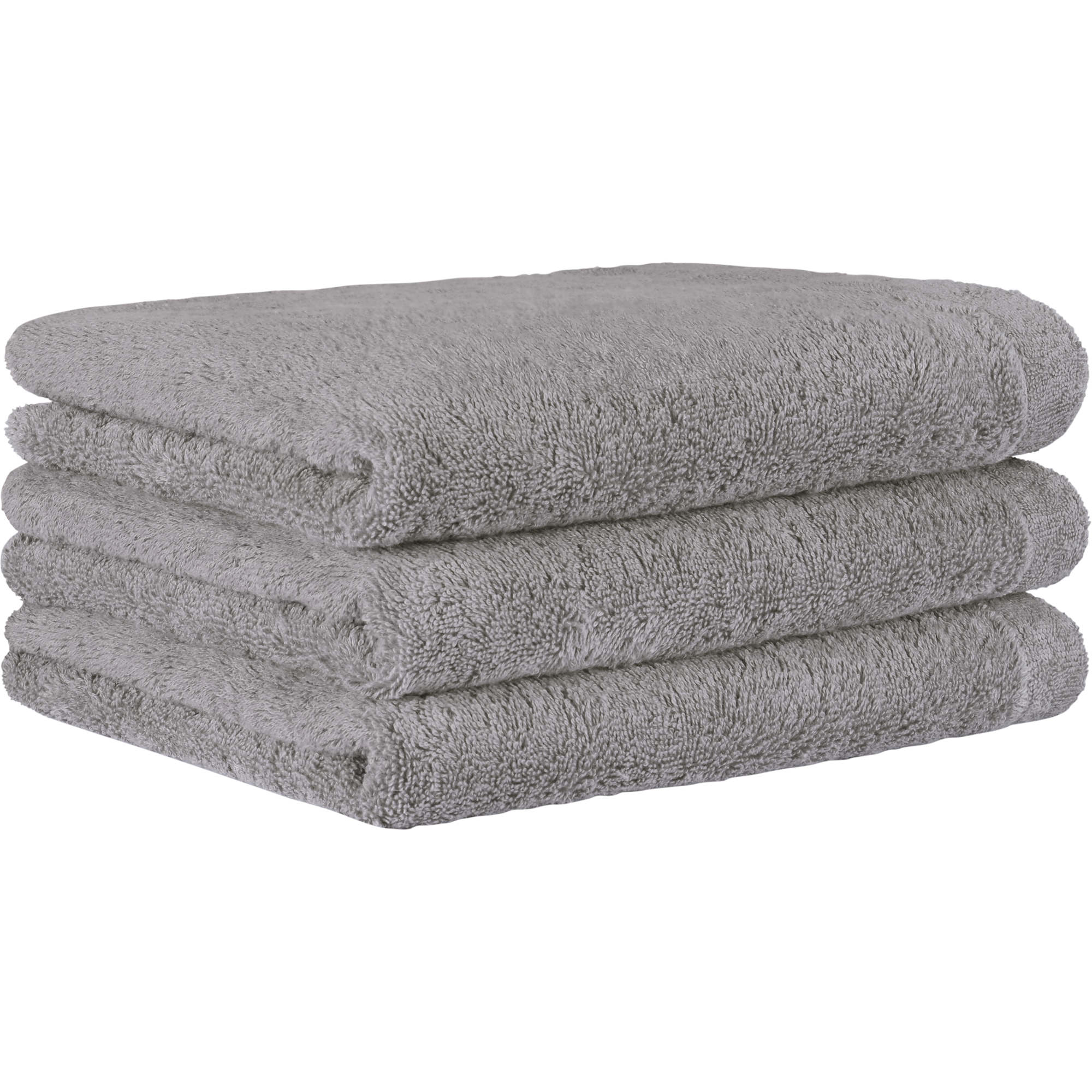 Cawö Handtücher Lifestyle Uni 7007 metal - 735 - Seiflappen 30x30 cm