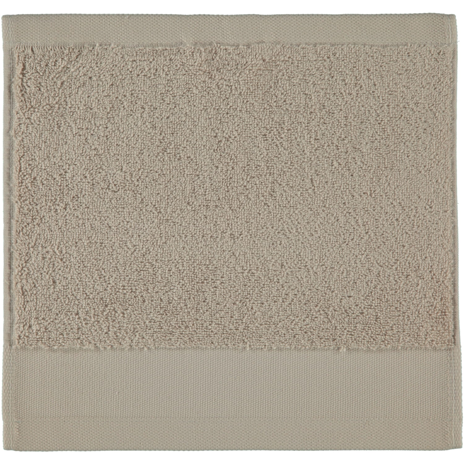 Rhomtuft - Handtücher Comtesse - Farbe: stone - 320 - Seiflappen 30x30 cm