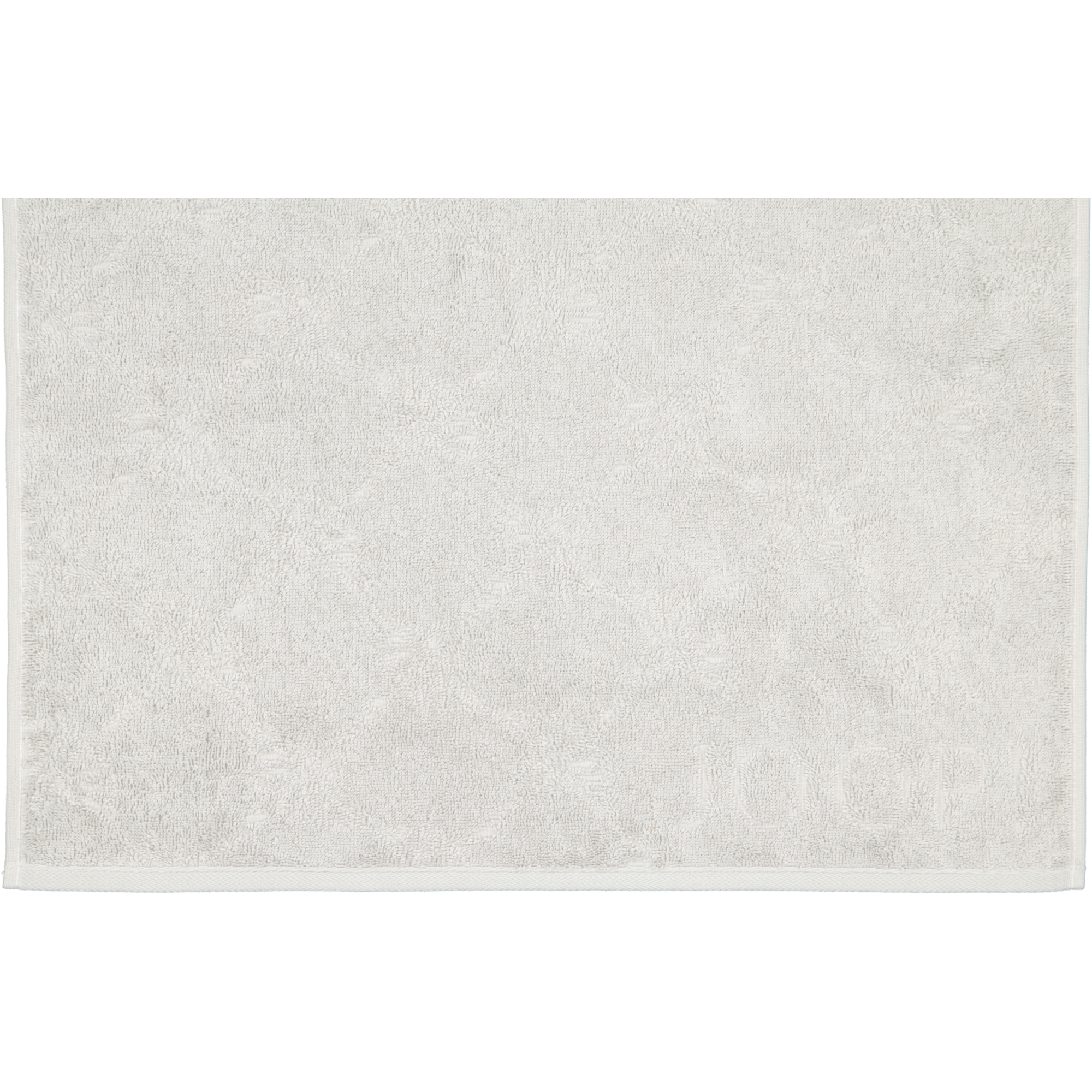 JOOP Uni Cornflower 1670 - Farbe: platin - 705 - Waschhandschuh 16x22 cm
