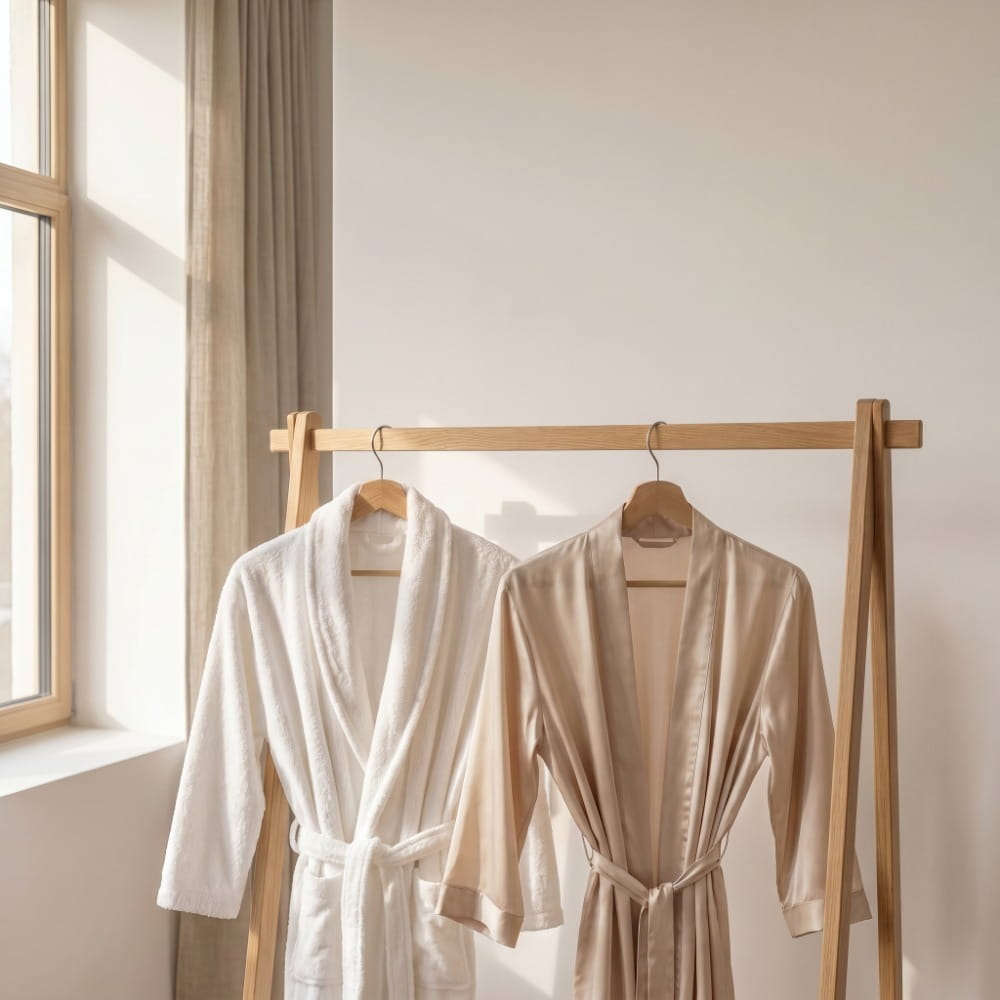 Bademantel oder Morgenmantel - was ist der Unterschied?