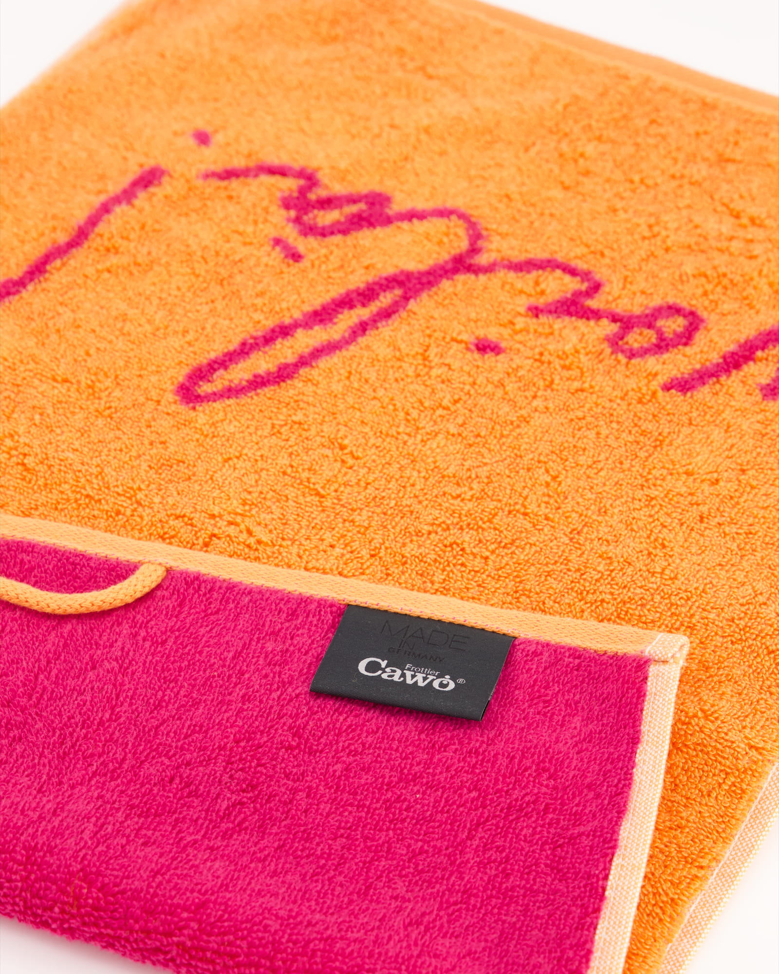 Cawö Gästetücher Postcard Towels Edition 100 voilà! - 06 - Gästetuch 30x50 cm