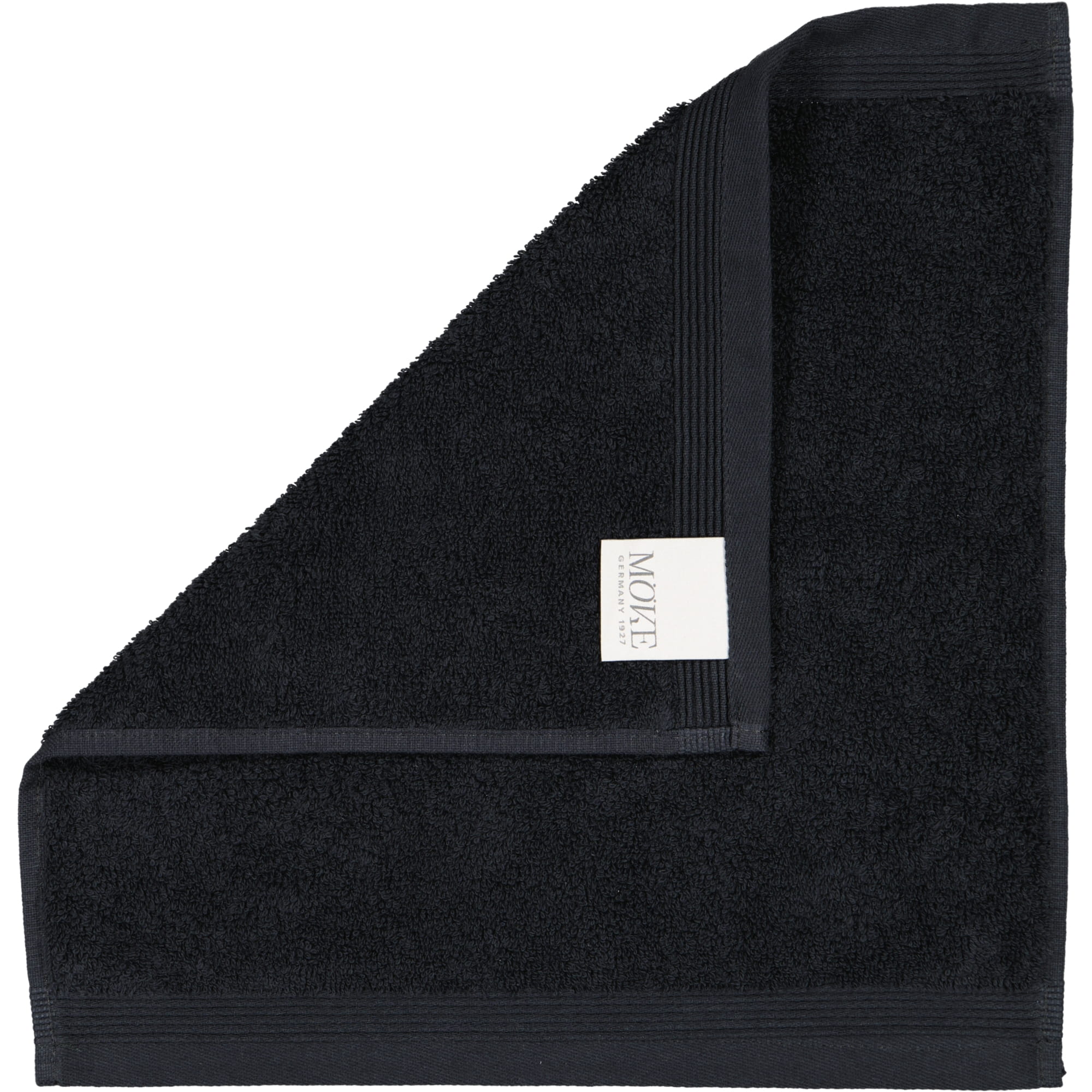 Möve Handtücher Superwuschel black - 199 - Seiflappen 30x30 cm