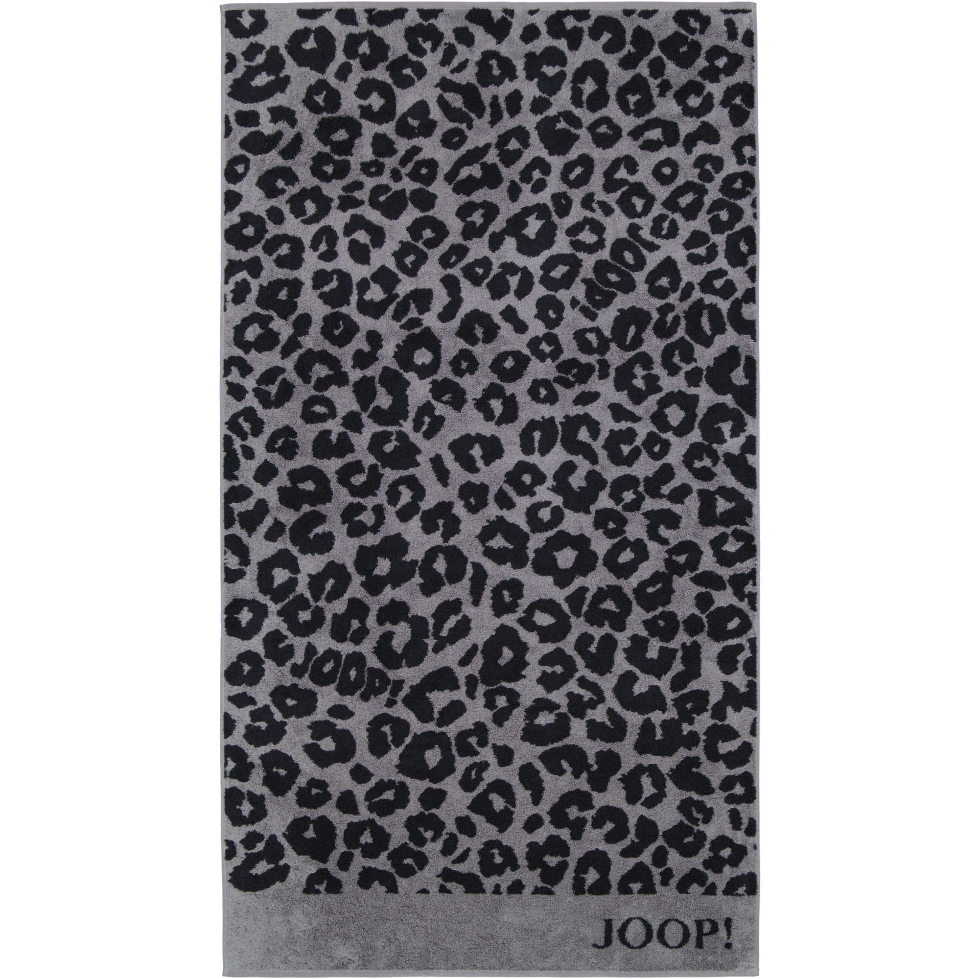 JOOP! Handtücher Leo Allover 1707 graphit - 90 - Duschtuch 80x150 cm