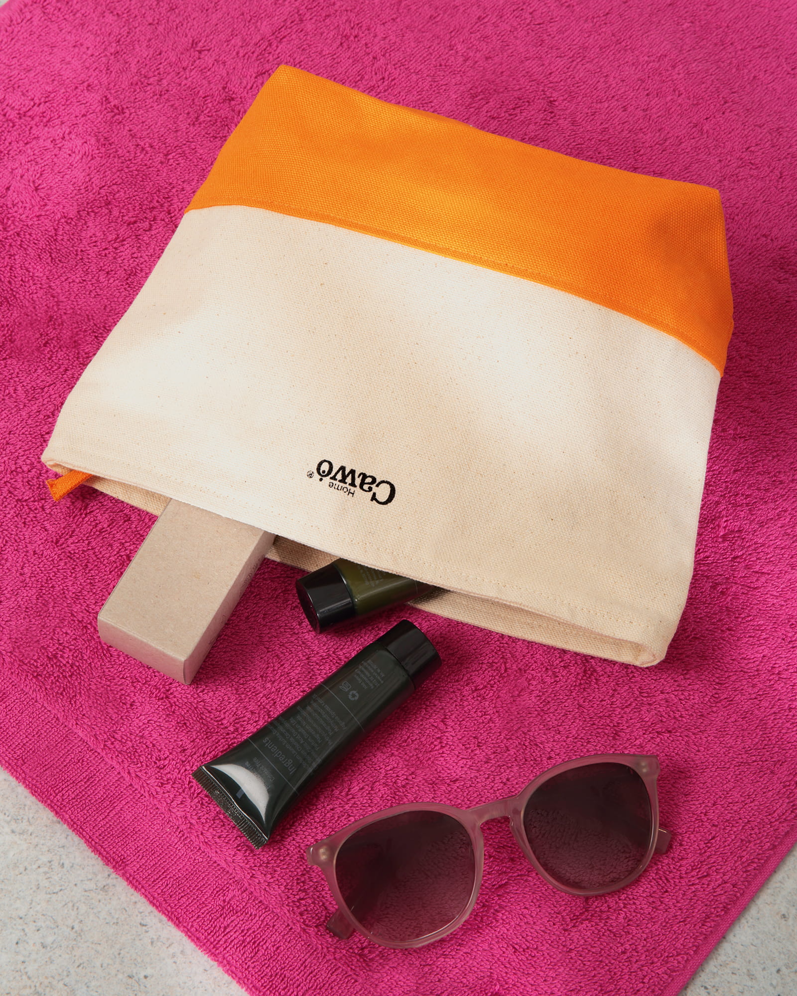 Cawö Home Kulturtaschen Accessory Bag 55707 orange - 33 - 18x26 cm