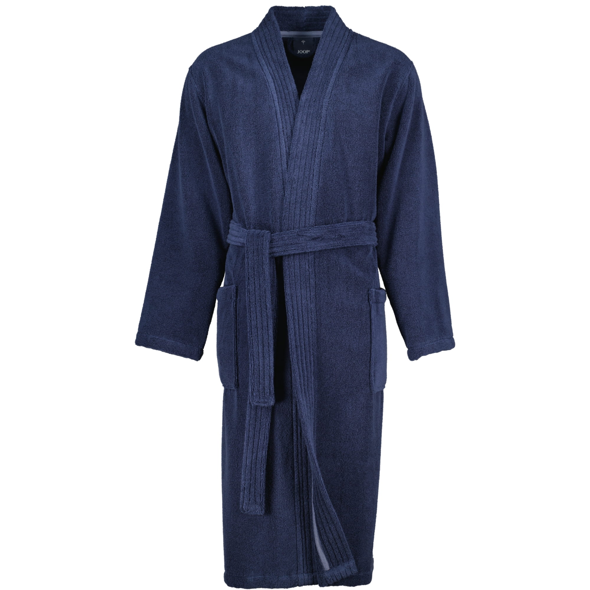 JOOP! Herren Bademantel - Kimono 1647 - Farbe: Blau - 175 - S