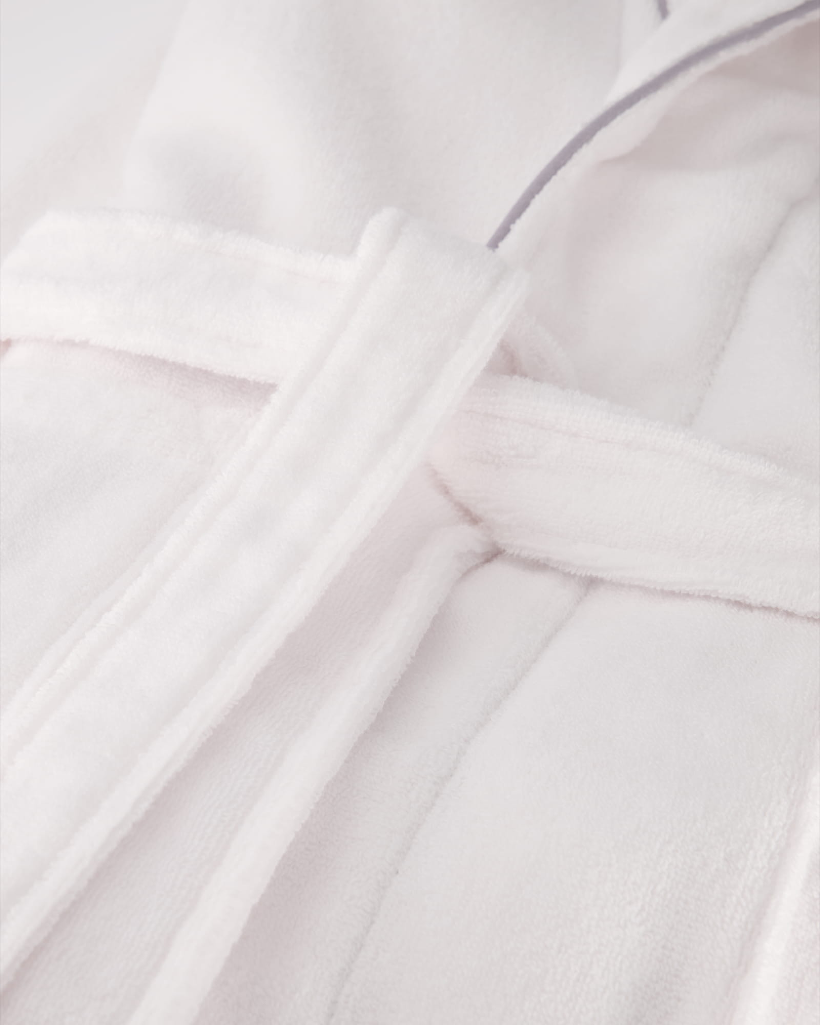 Villeroy & Boch Damen Bademantel Schalkragen 2520 - Farbe: brilliant-white - 67
