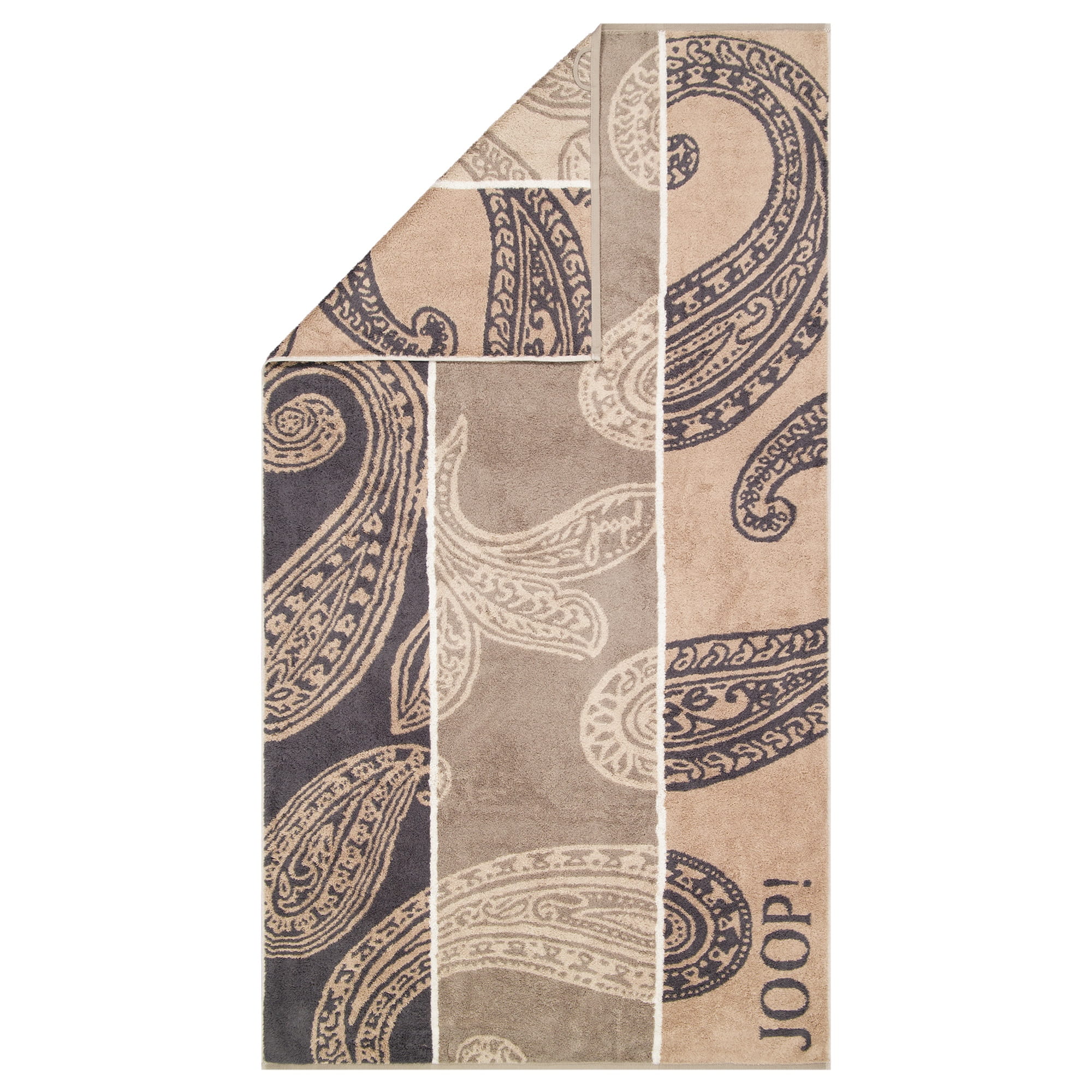 JOOP! Handtücher Contour Paisley 1714 Taupe - 73 - Duschtuch 80x150 cm