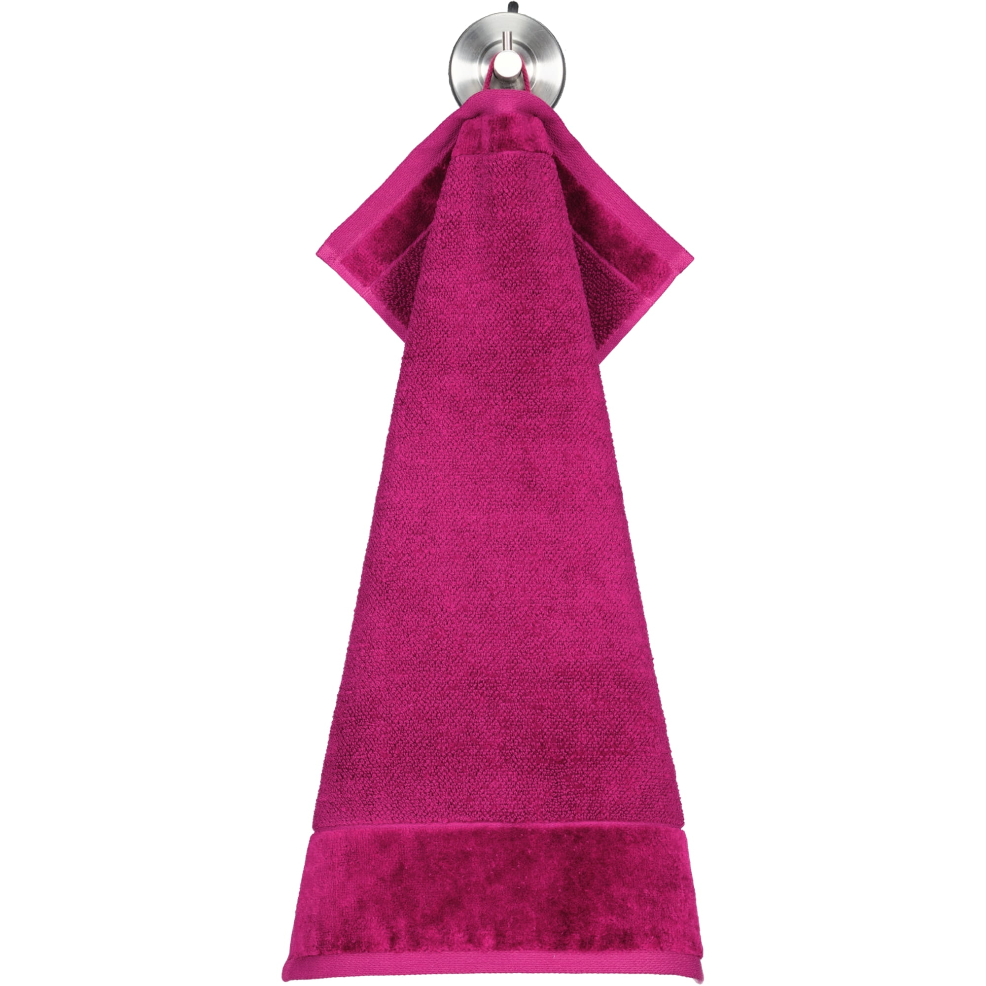 Möve Bamboo Luxe - Farbe: berry - 266 (1-1104/5244) - Gästetuch 30x50 cm