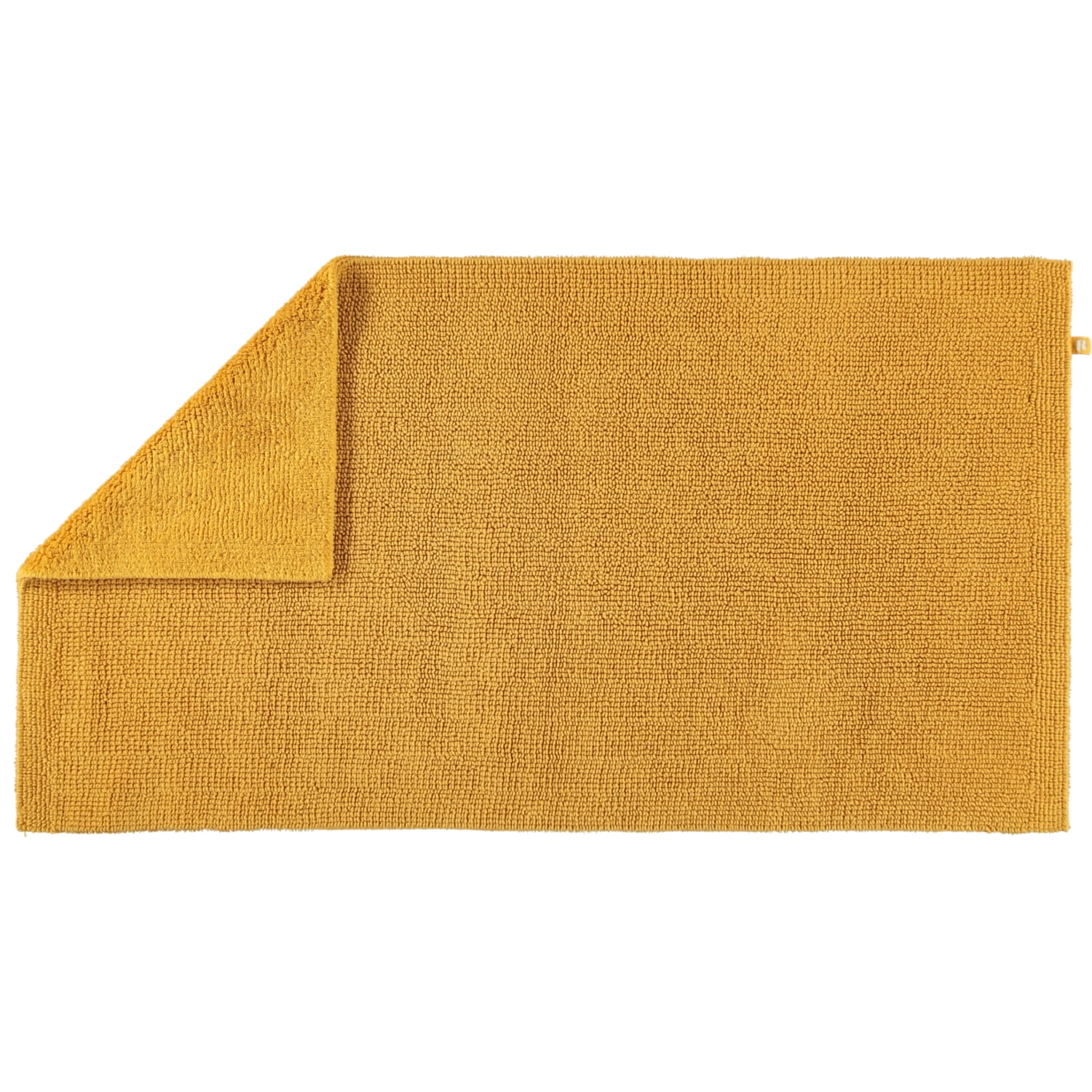 Rhomtuft - Badteppich Pur - Farbe: gold - 348 - 70x130 cm