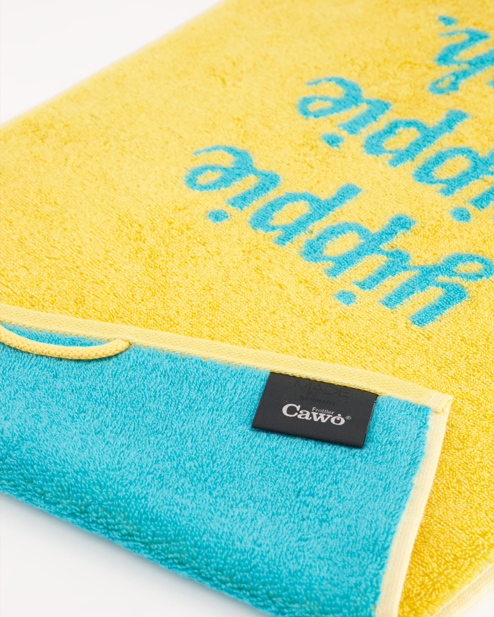 Cawö Gästetücher Postcard Towels Edition 100 yippie yippie yeah - 08 - Gästetuch 30x50 cm