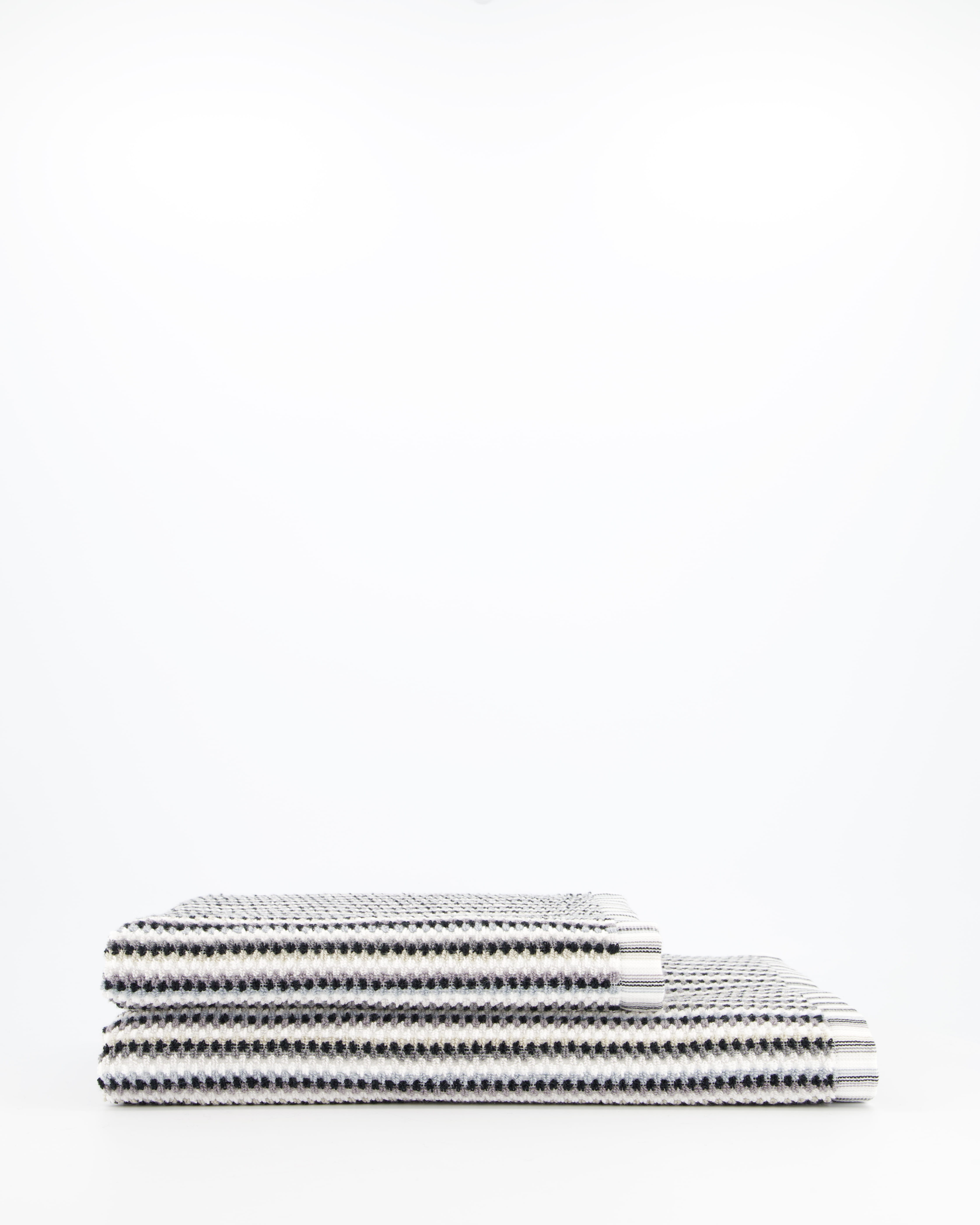 Möve Handtücher Bliss Bunt silver/black - 081 - Duschtuch 67x140 cm