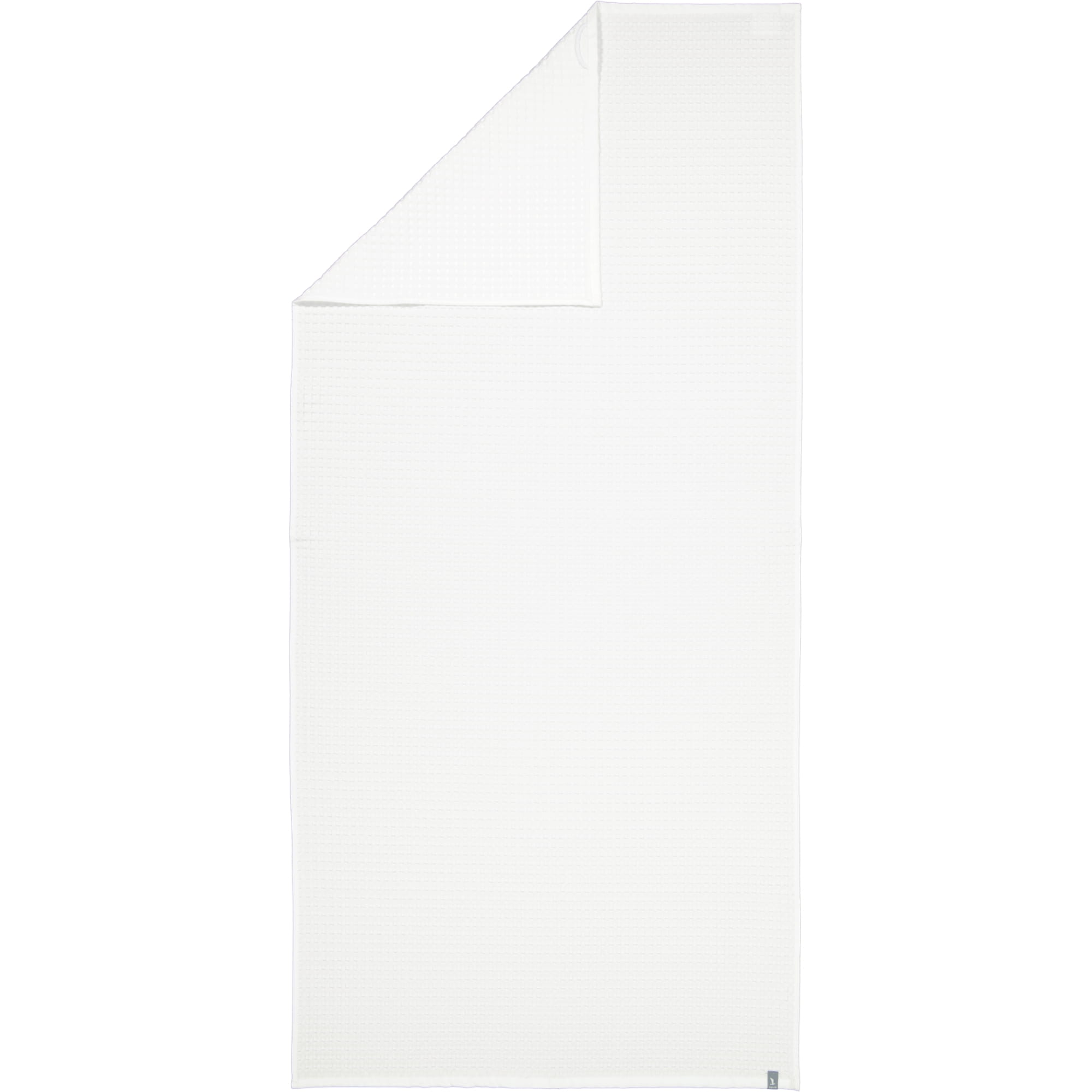Möve - Waffelpiquée - Farbe: snow - 001 (1-0605/8762) - Duschtuch 70x140 cm