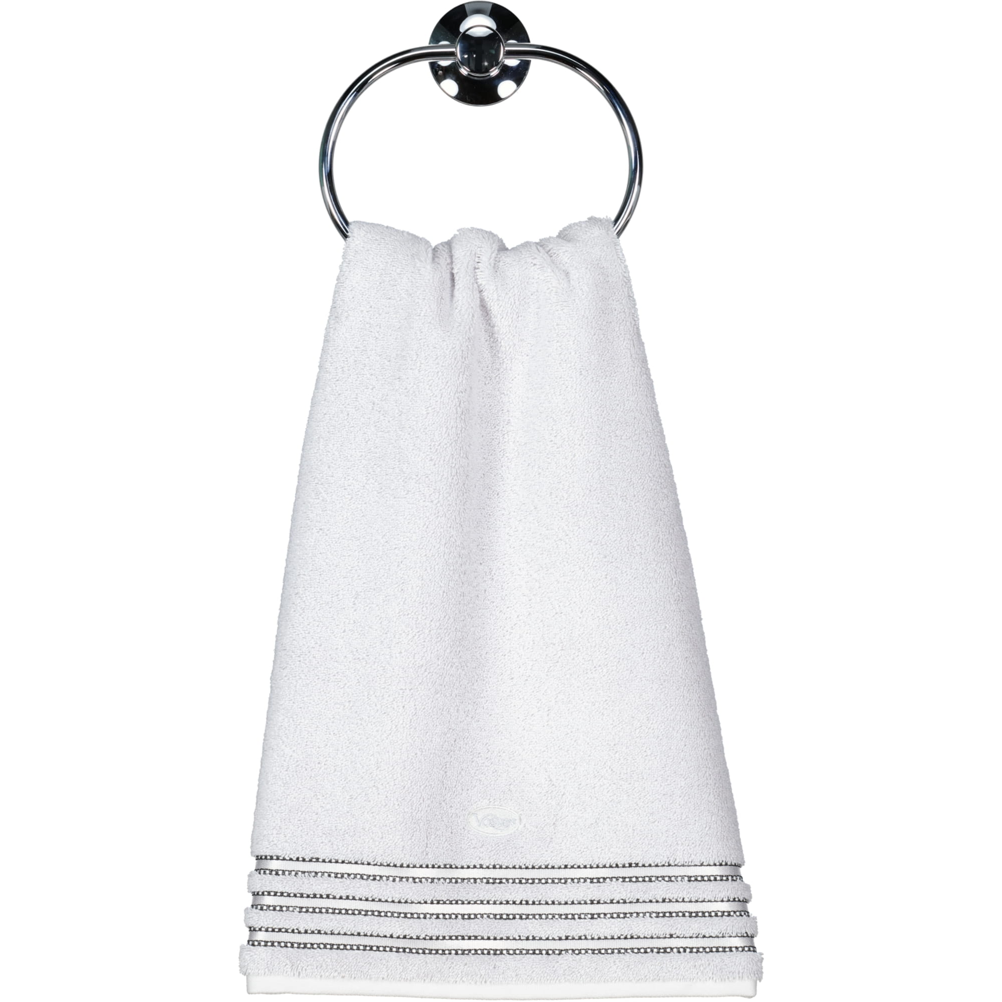 Vossen Handtücher Cult de Luxe light grey - 7210 - Handtuch 50x100 cm
