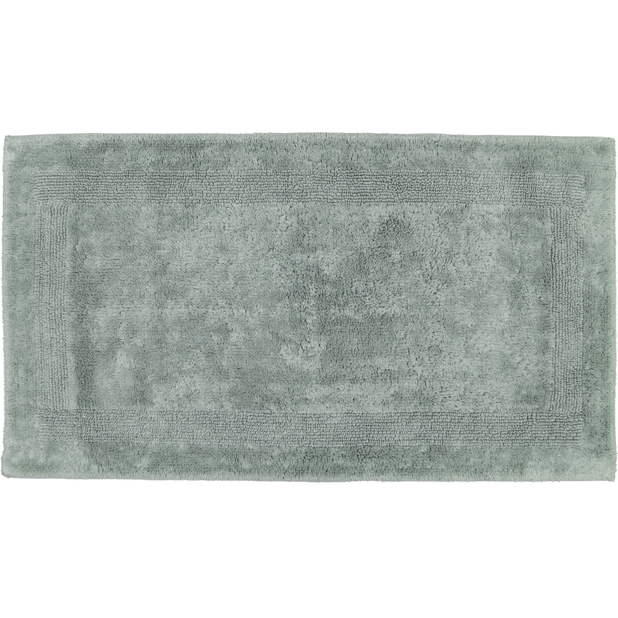 Cawö Home Badteppiche Luxus Badteppich 1000 nordic green - 470 - 70x120 cm