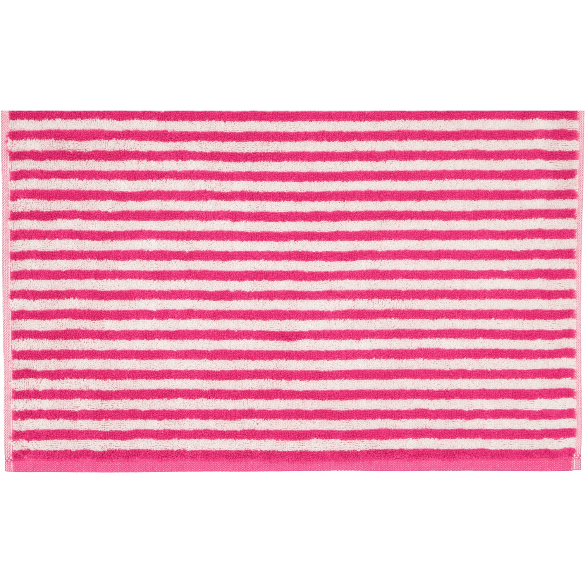 Cawö Handtücher Campus Ringel 955 pink - 22 - Waschhandschuh 16x22 cm
