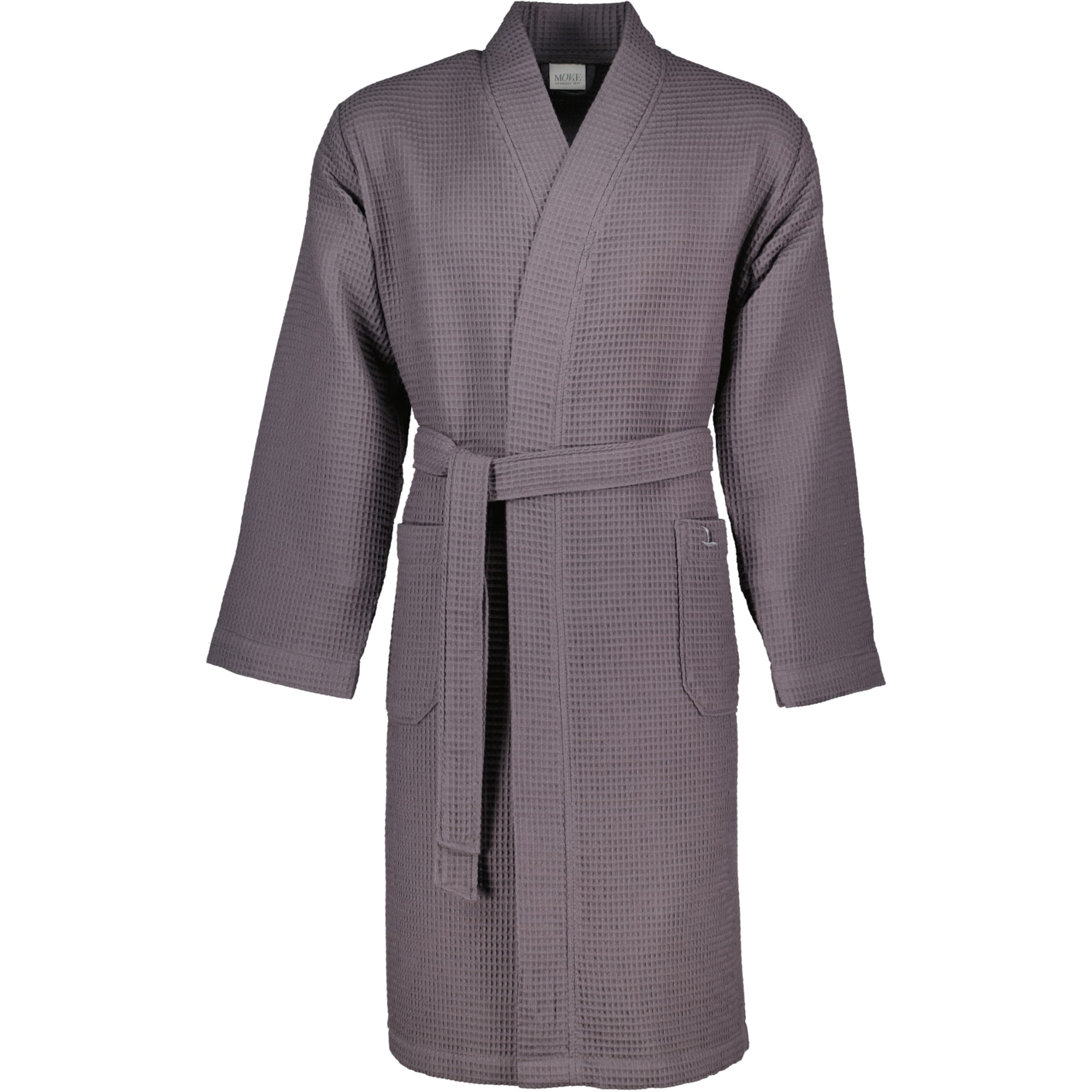 Möve Bademäntel unisex Kimono Homewear graphit - 843