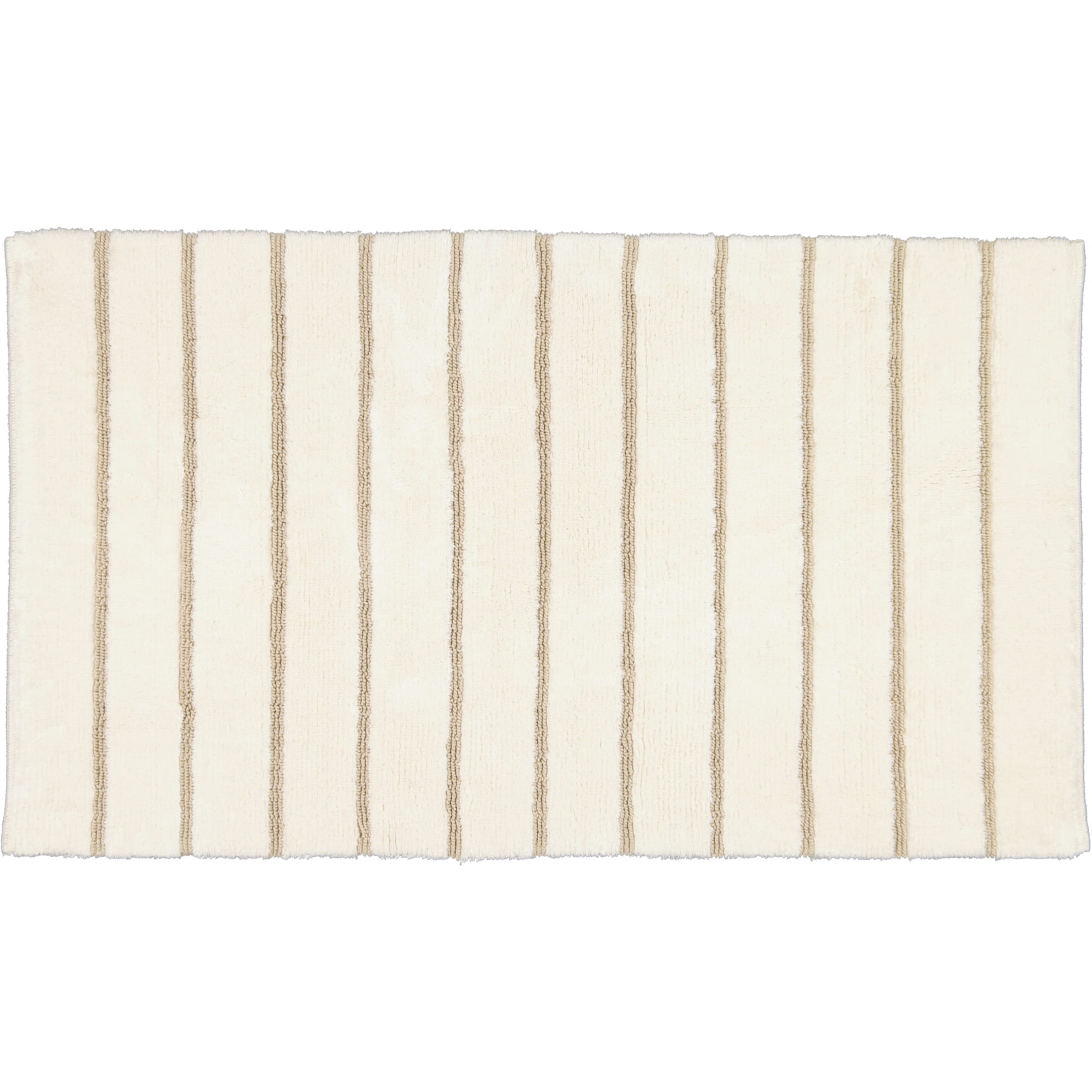 Cawö Home Badteppiche Balance Streifen 1008 natur - 33 - 60x100 cm