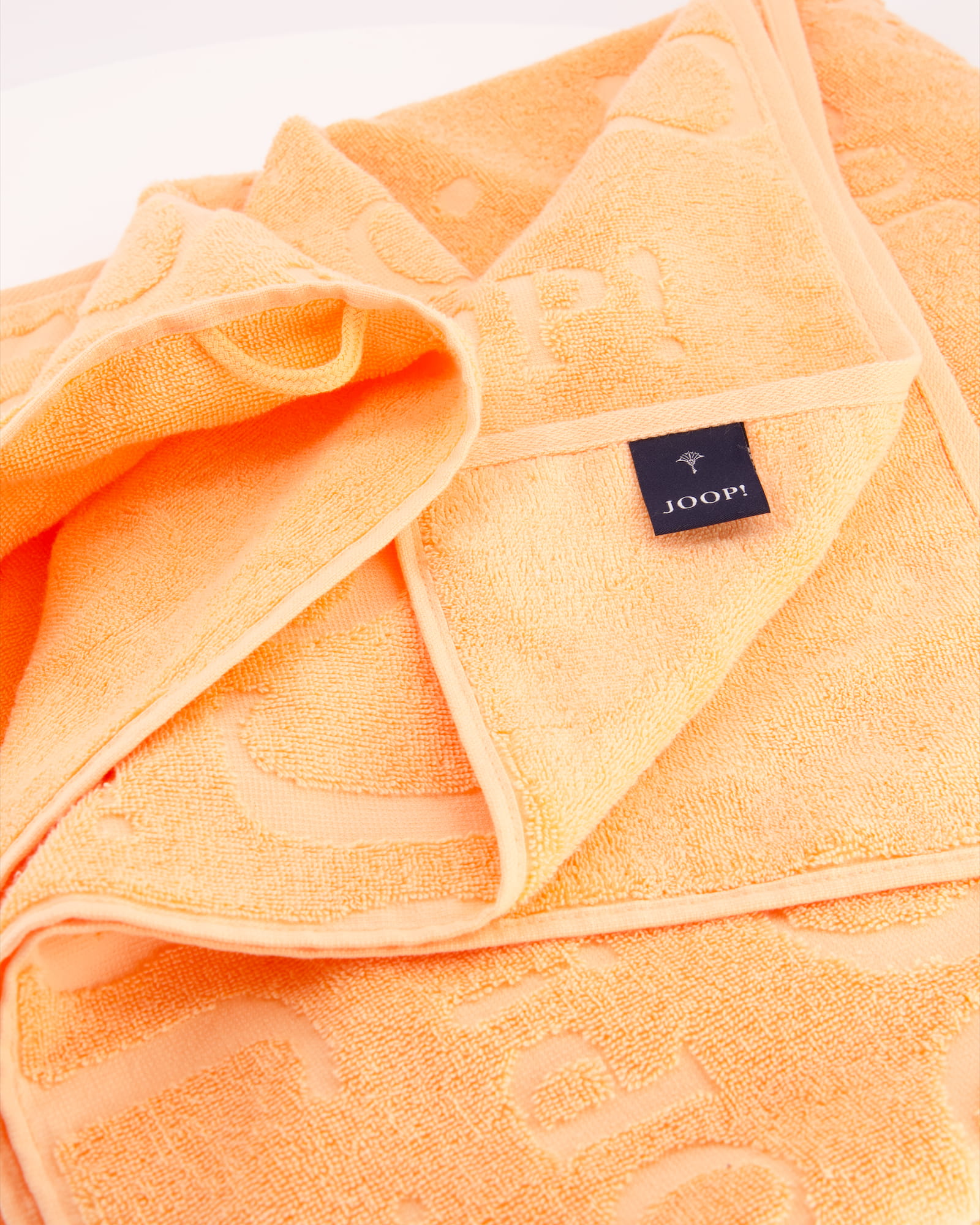 JOOP! Strandtücher Beach Repeat 1697 Peach - 321 - Strandtuch 100x180 cm