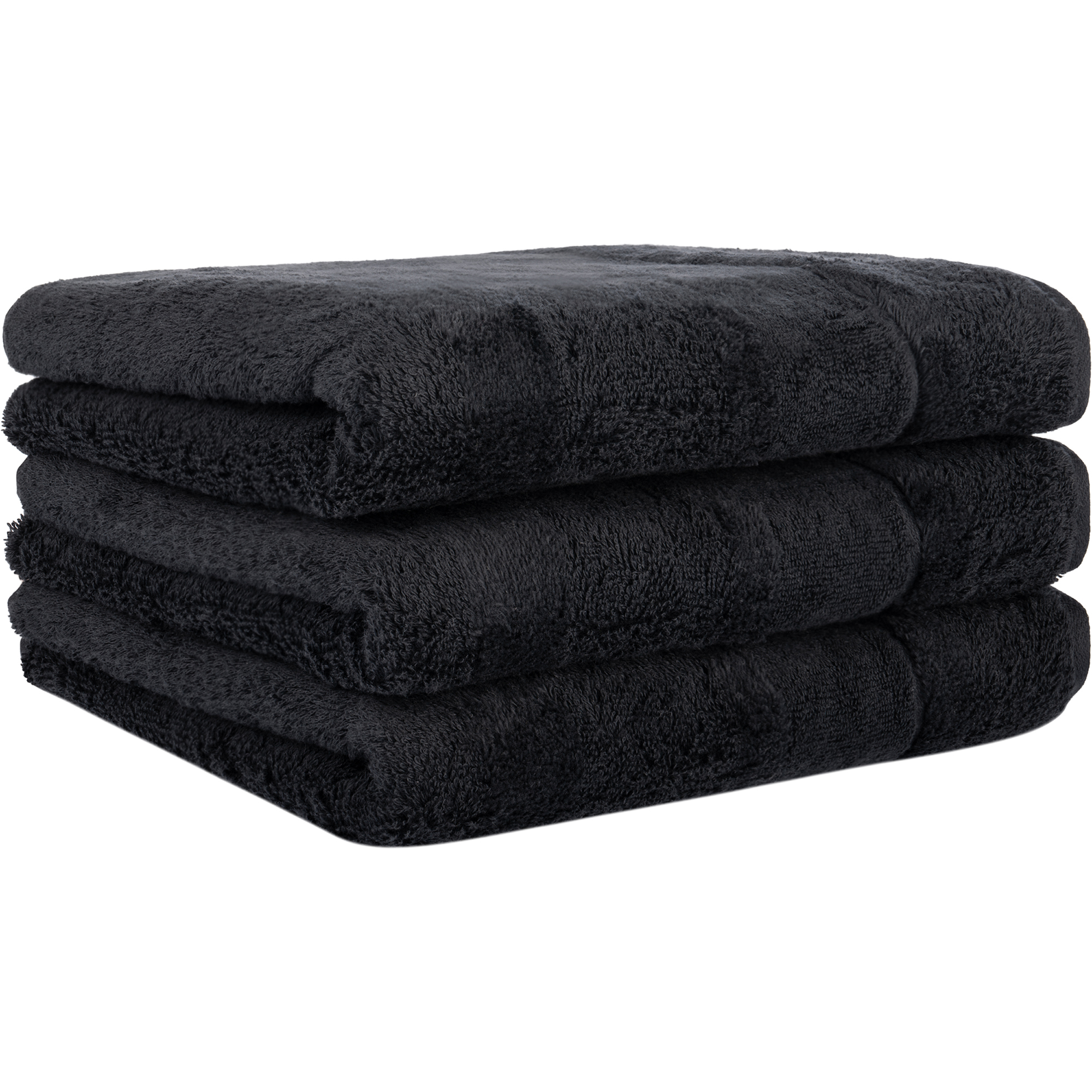Cawö Handtücher Noblesse2 Uni 1002 schwarz - 906