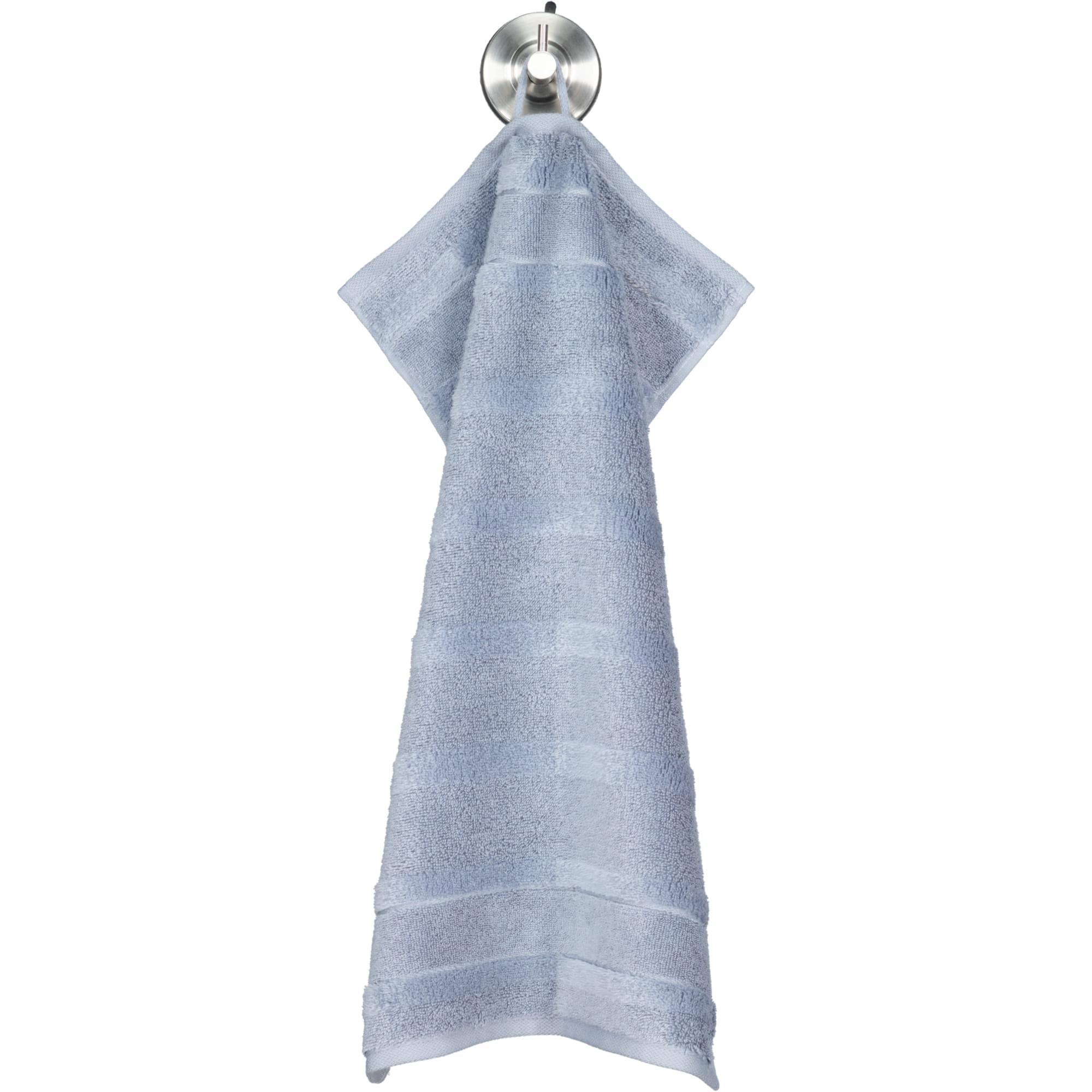 Cawö Handtücher Noblesse2 Uni 1002 nordic blue - 187 - Gästetuch 30x50 cm