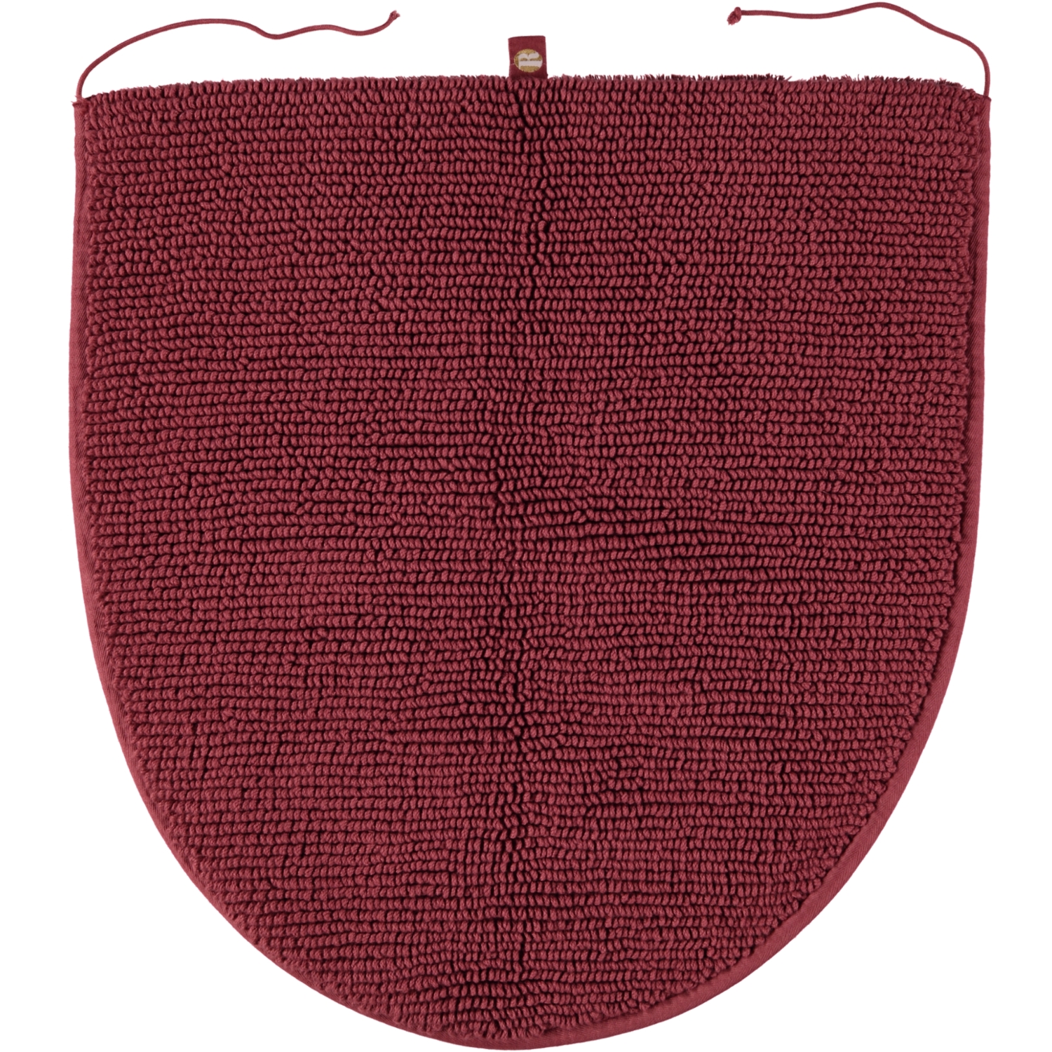 Rhomtuft - Badteppiche Prestige - Farbe: marsala - 391 - Deckelbezug 45x50 cm