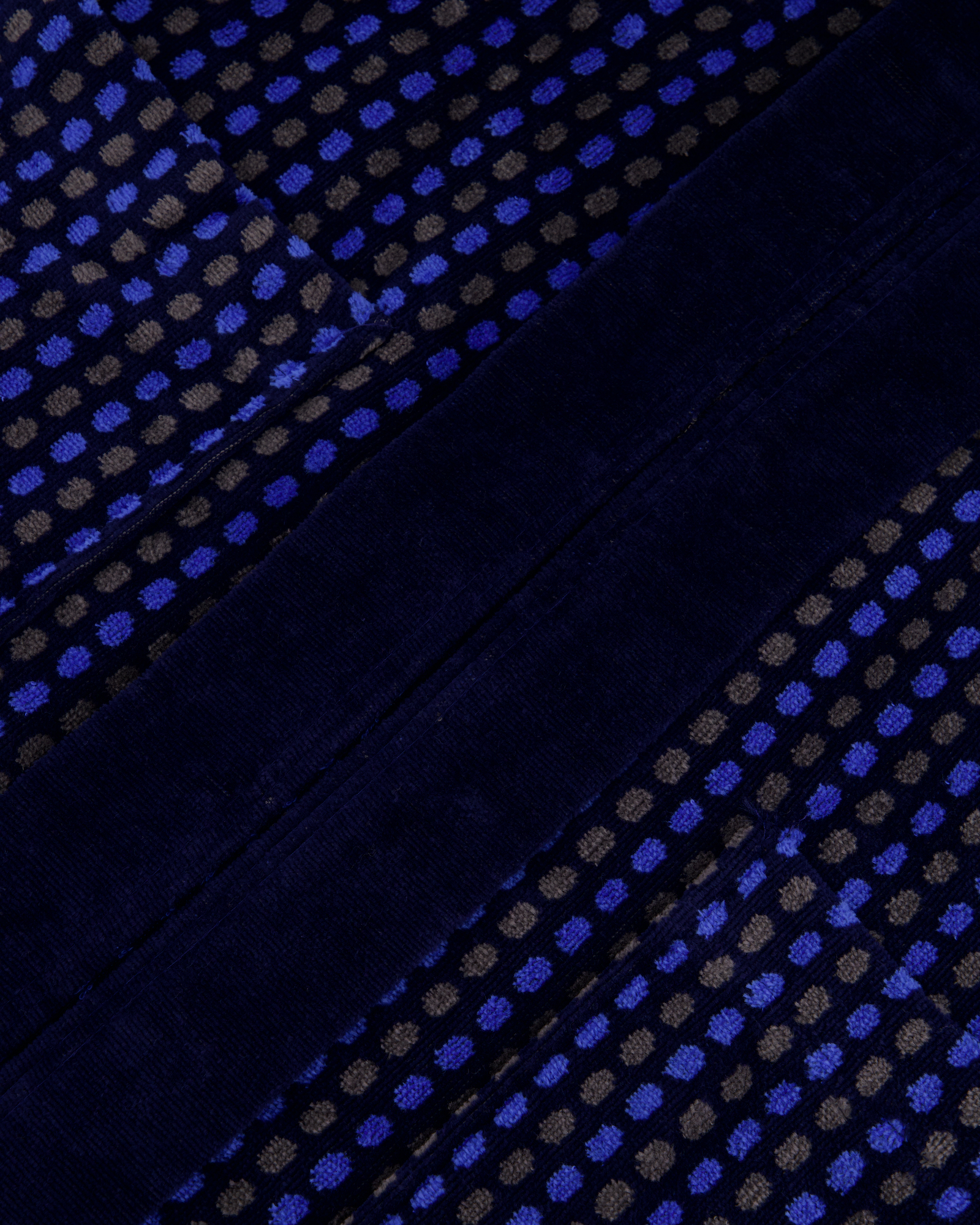 Cawö Herren Bademantel Kimono 4851 - Farbe: blau - 11