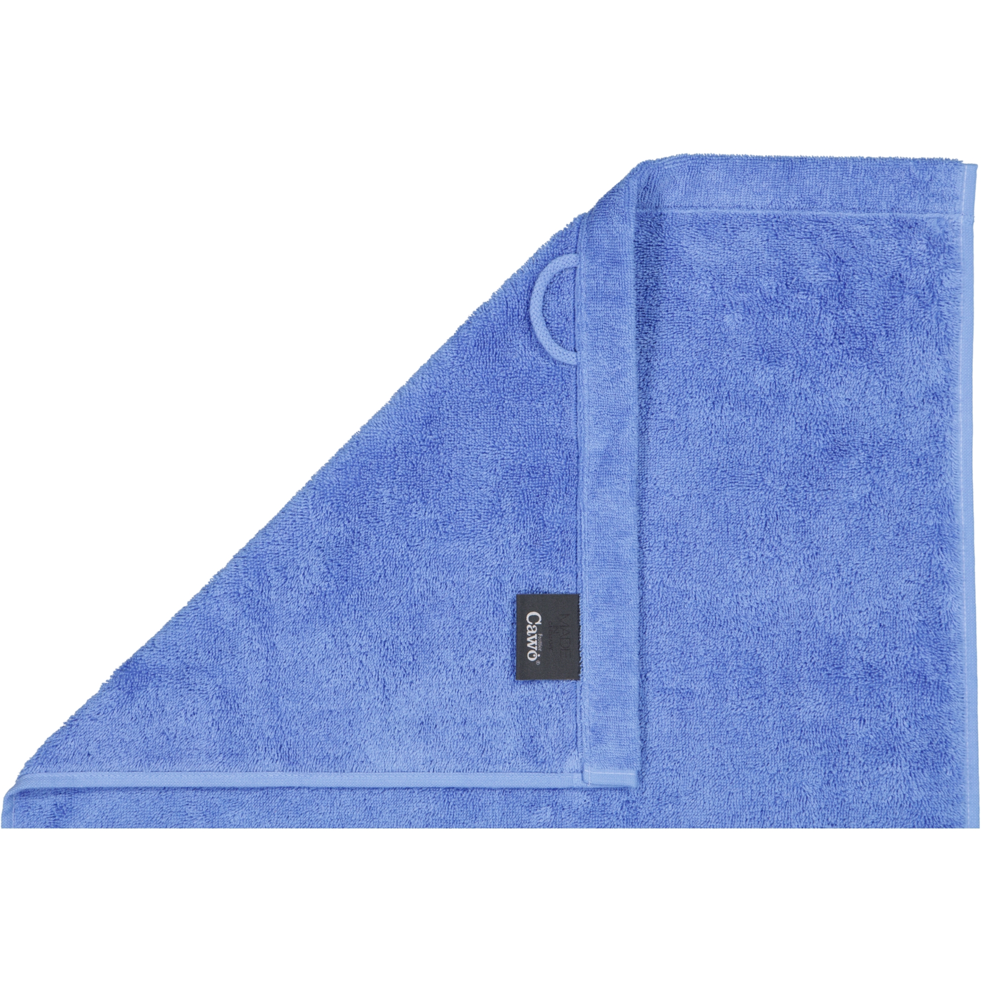 Cawö Handtücher Lifestyle Uni 7007 capri - 134 - Seiflappen 30x30 cm