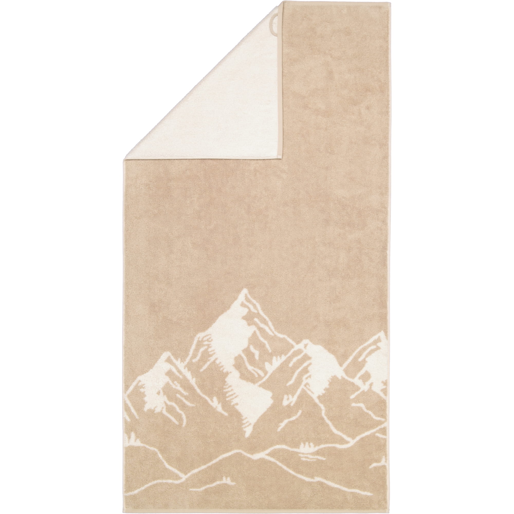 Cawö Handtücher Alpenchic Edition Berge 6269 natur - 33 - Duschtuch 70x140 cm