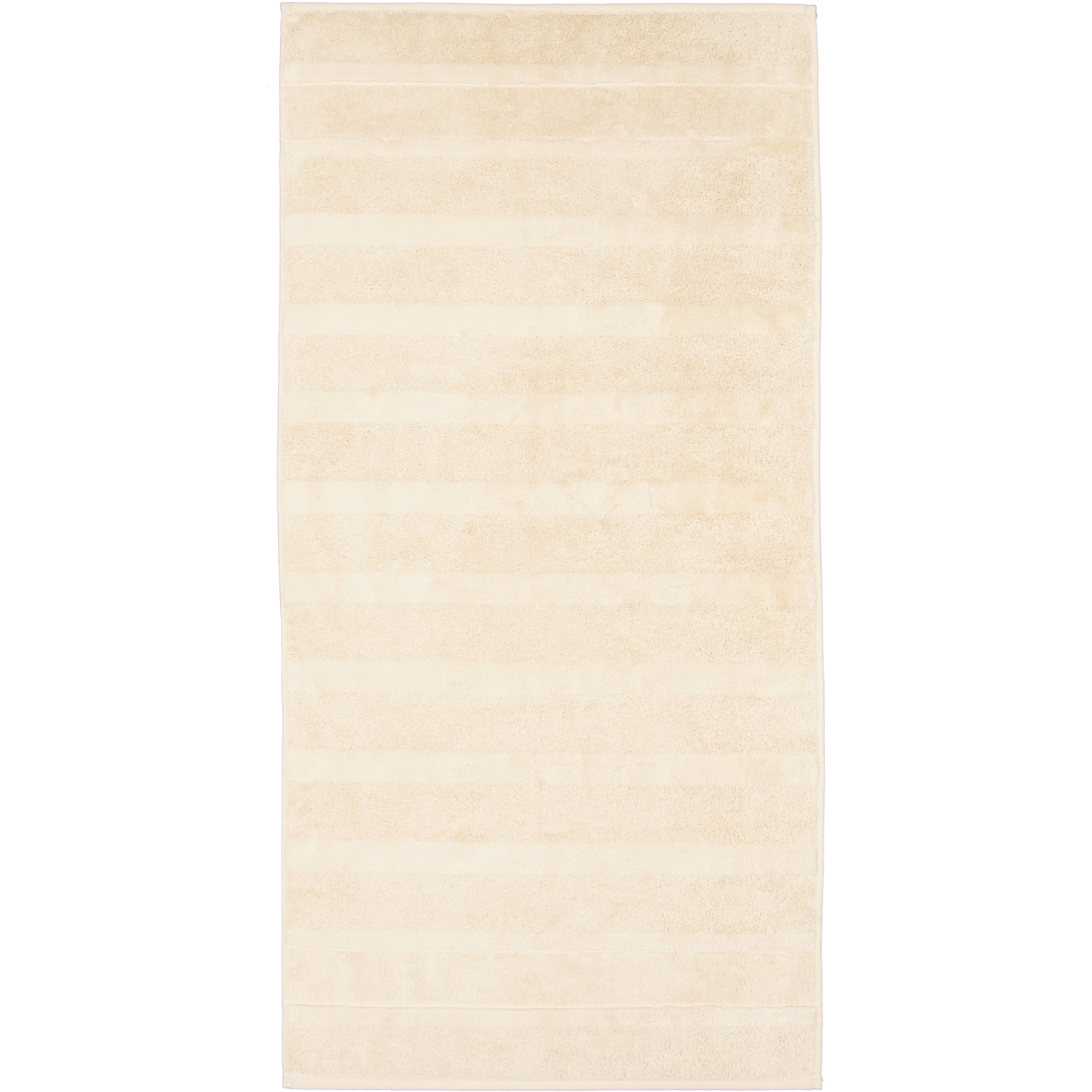 Cawö Handtücher Noblesse2 Uni 1002 beige - 370 - Waschhandschuh 16x22 cm