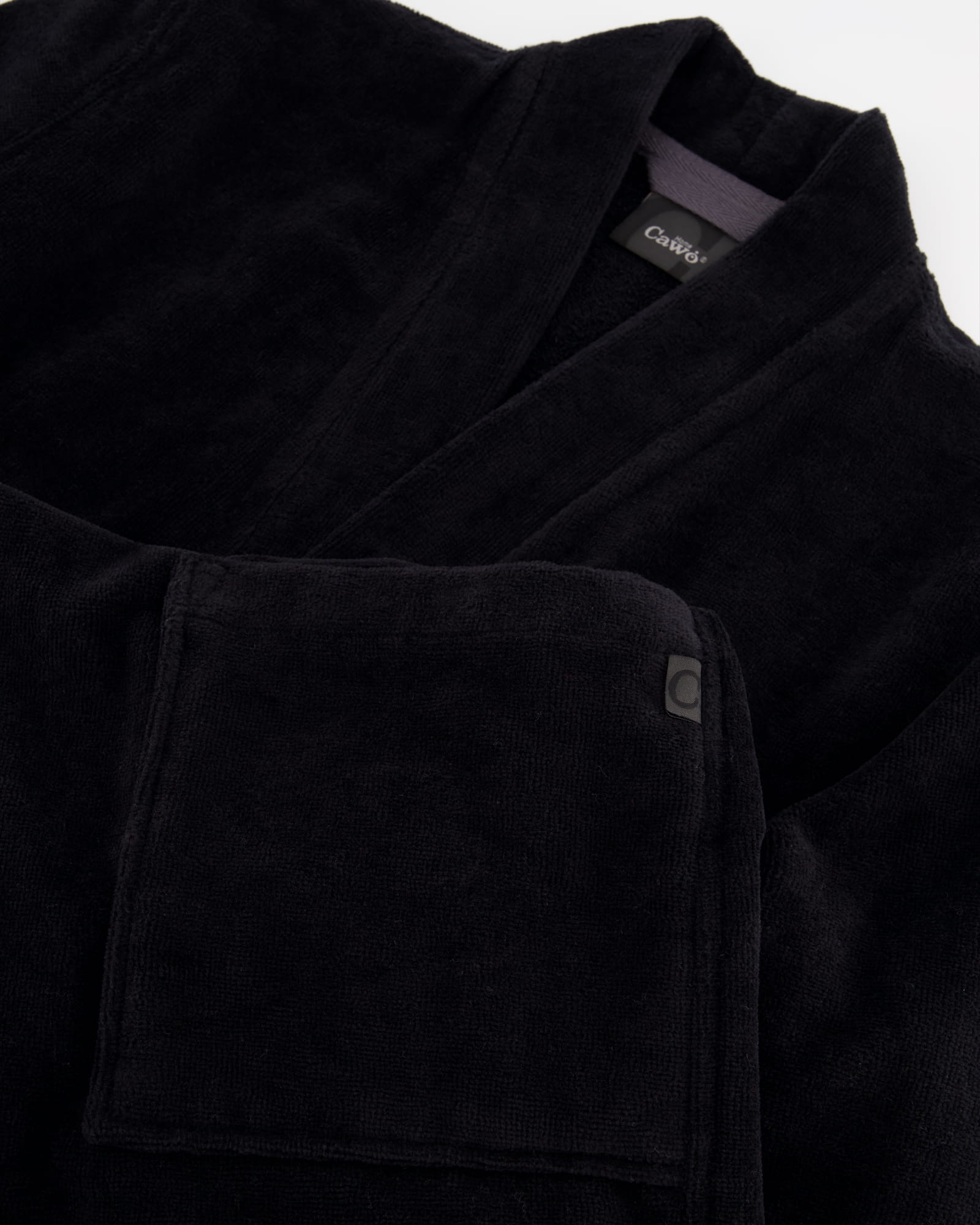 Cawö Home - Herren Bademantel Kimono 823 - Farbe: lava - 97