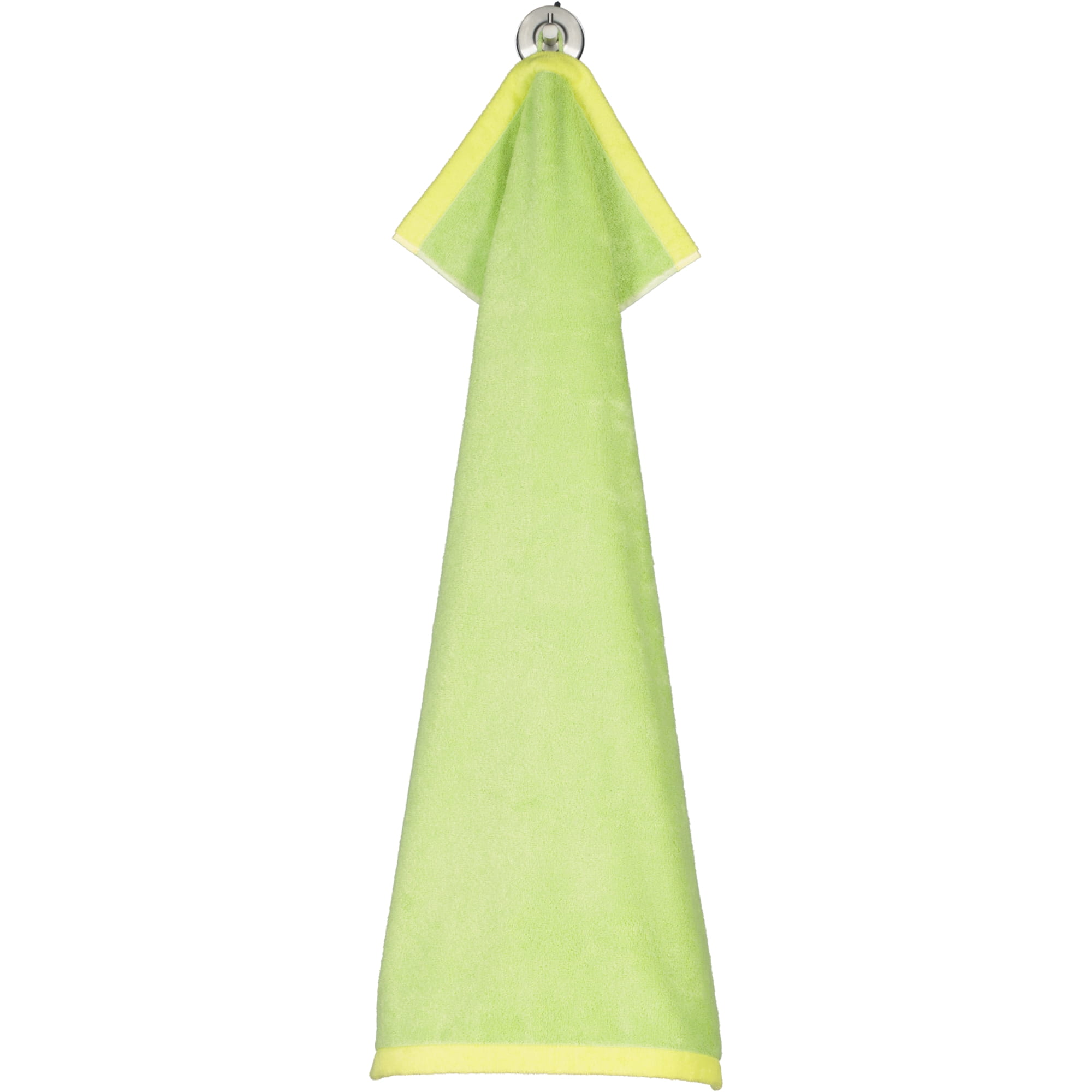 Cawö Handtücher Lifestyle Splash 7071 pistazie/lemon - 45 - Handtuch 50x100 cm