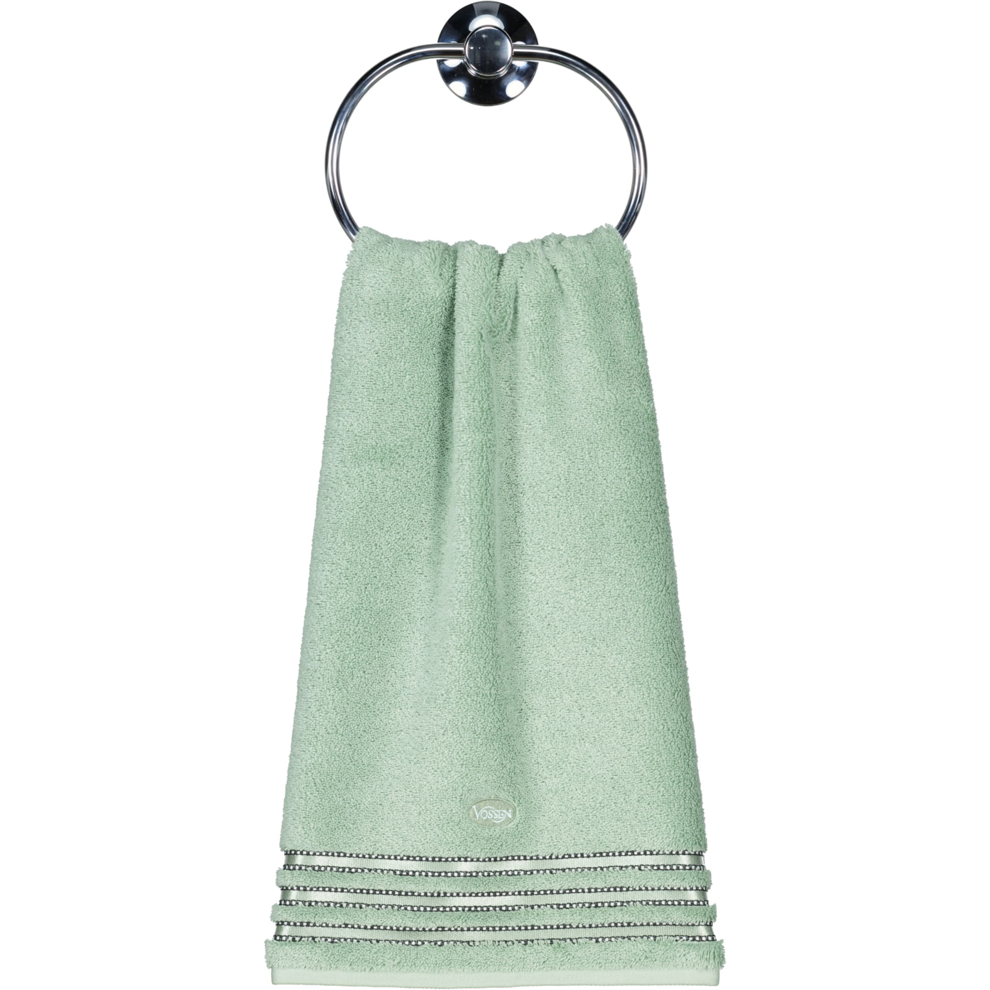 Vossen Handtücher Cult de Luxe soft green - 5305 - Handtuch 50x100 cm