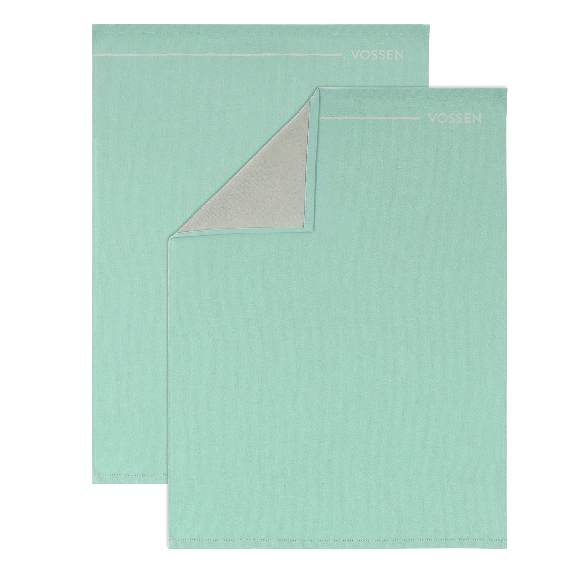 Vossen Geschirrtücher Double Delight 2er Set basil blush - 001 - 50x70 cm