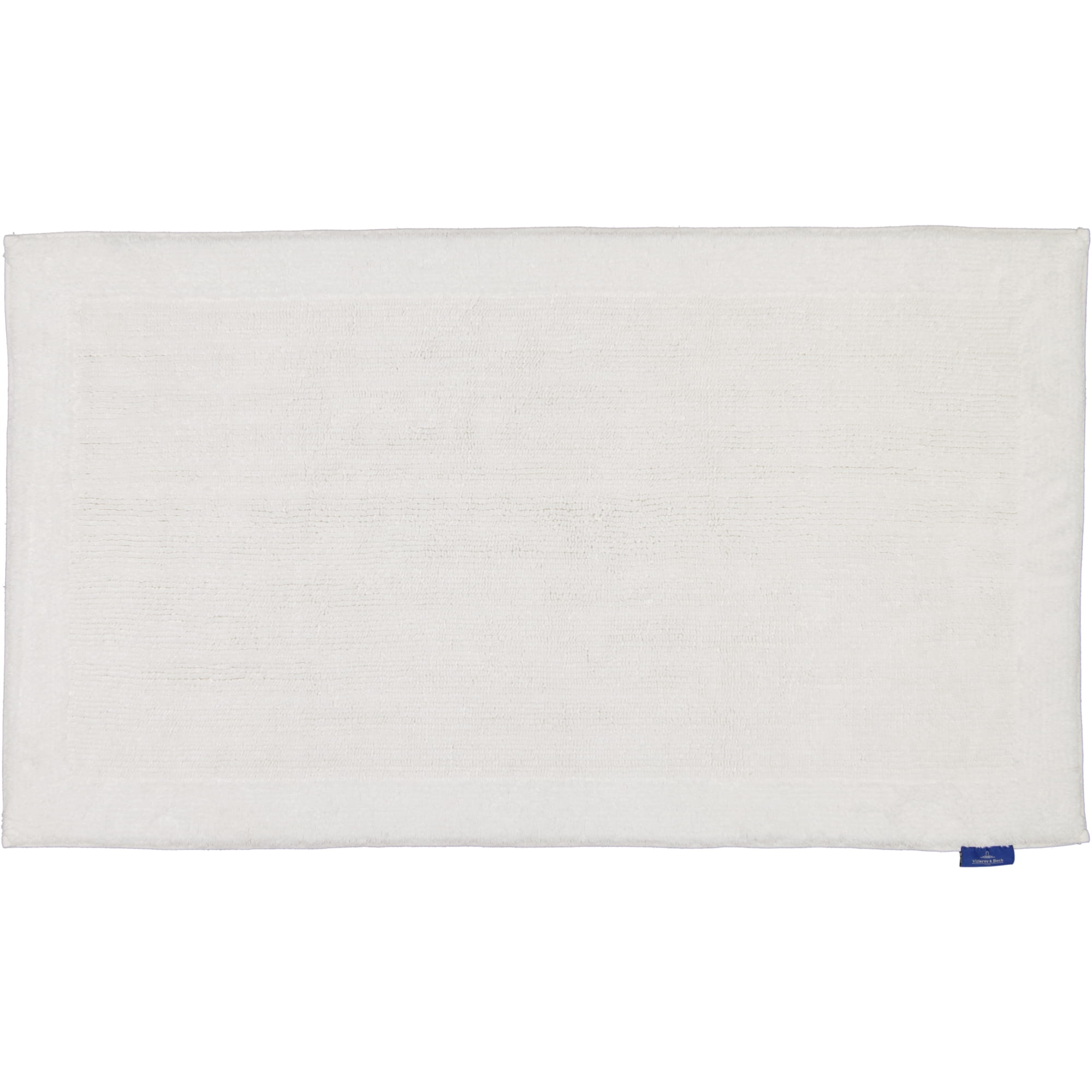 Villeroy & Boch - Badteppich Coordinates Charisma 2555 - Farbe: brilliant white - 600 - 70x120 cm