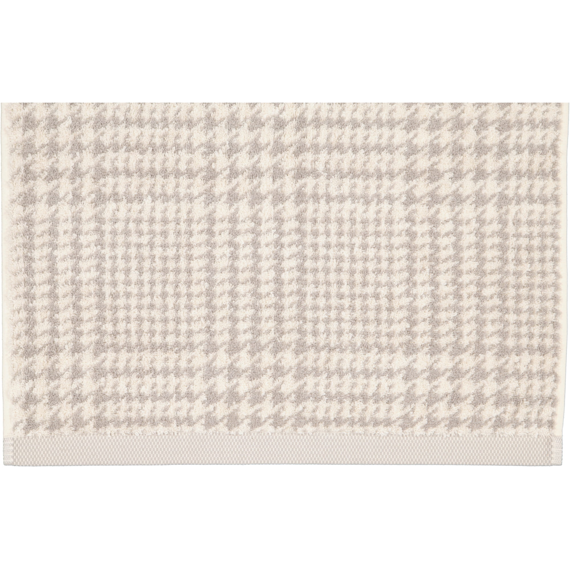 Möve - Brooklyn Glencheck - Farbe:  nature/cashmere - 071 (1-0569/8970) - Handtuch 50x100 cm
