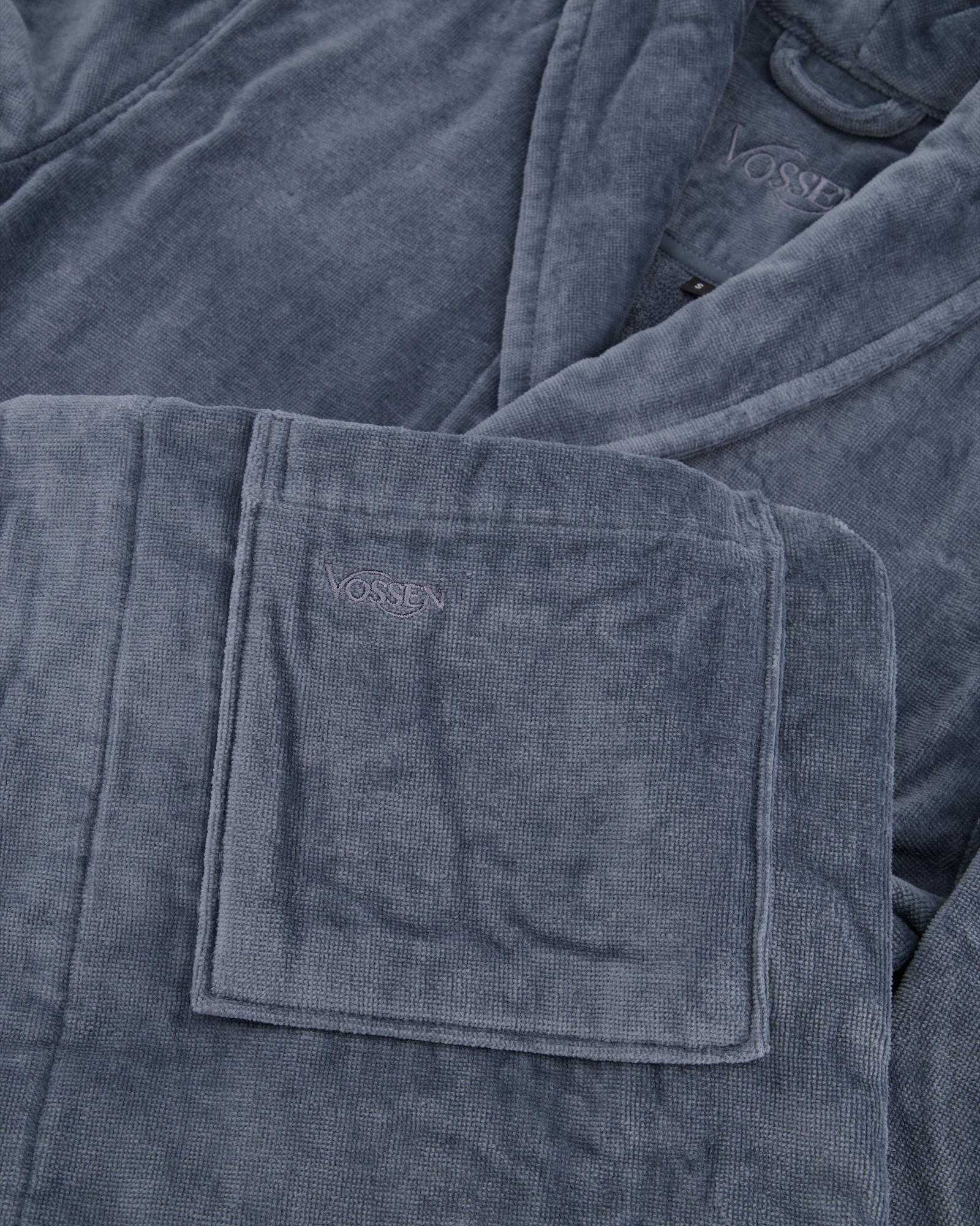 Vossen Bademäntel unisex Schalkragen Feeling-L flanell - 7400 - XL