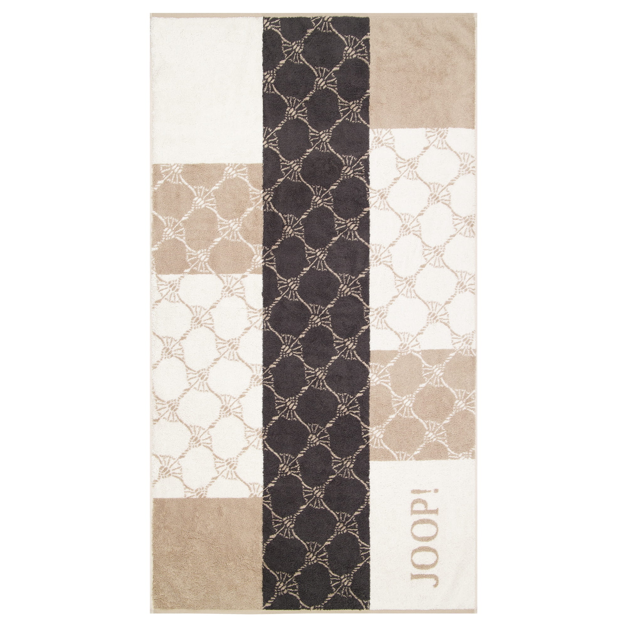 JOOP! Handtücher Sauna Squares 1719 Natur - 37 - Duschtuch 80x150 cm
