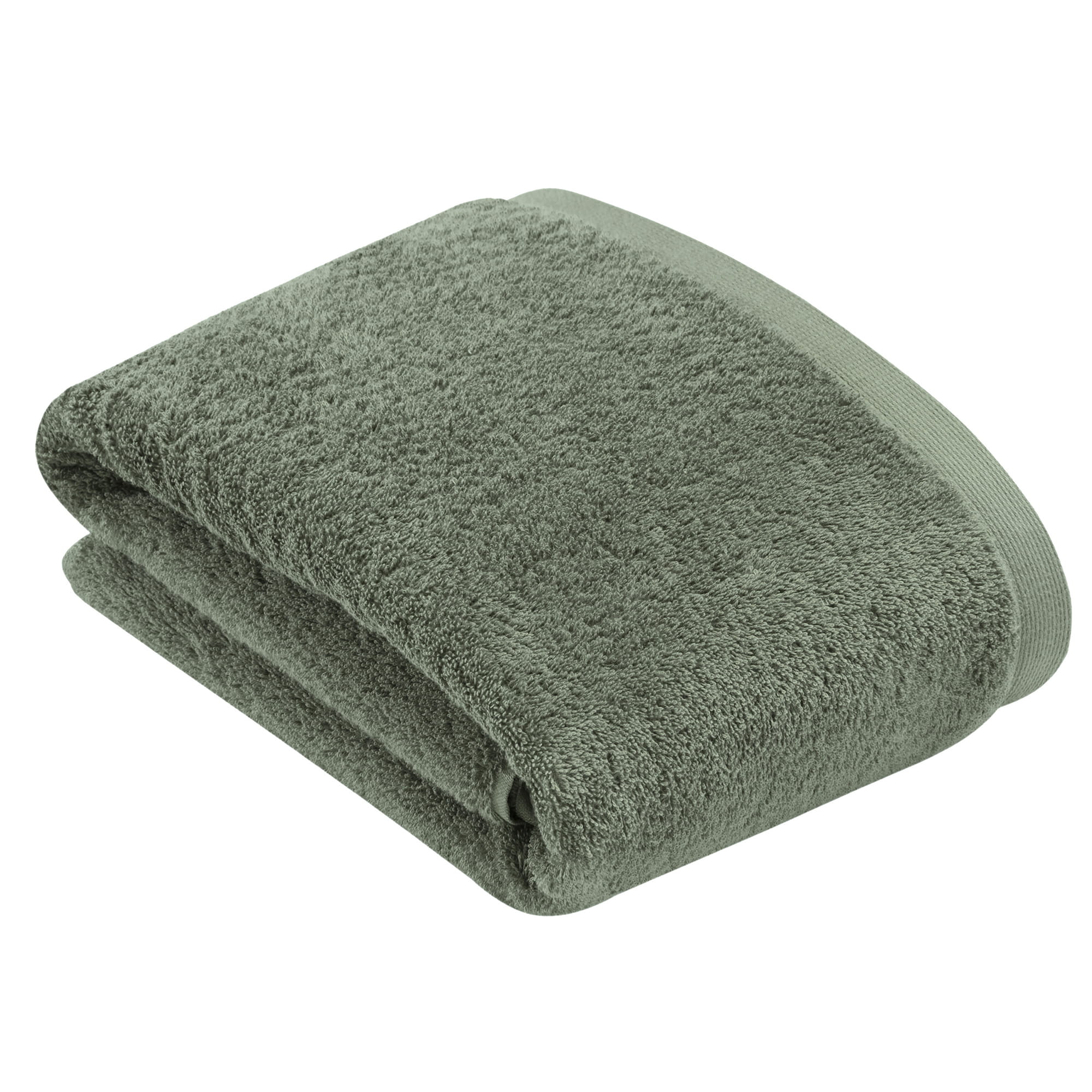 Vossen Handtücher High Line detox green - 5835 - Badetuch 100x150 cm