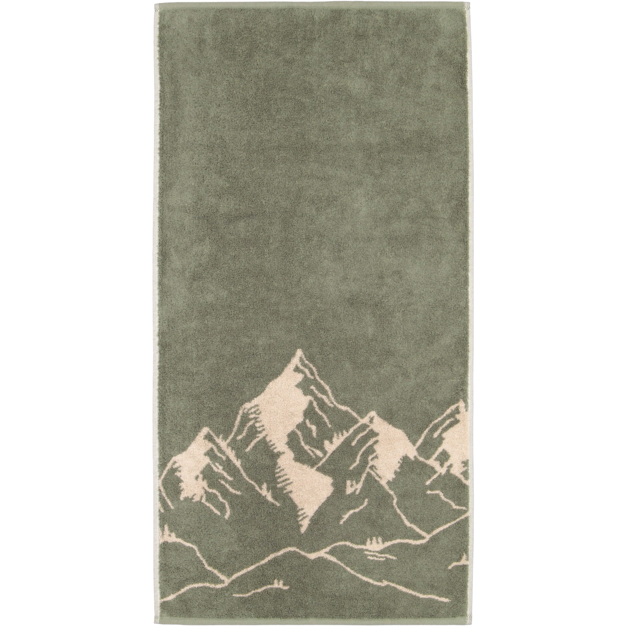 Cawö Handtücher Alpenchic Edition Berge 6269 zirbe - 43 - Handtuch 50x100 cm