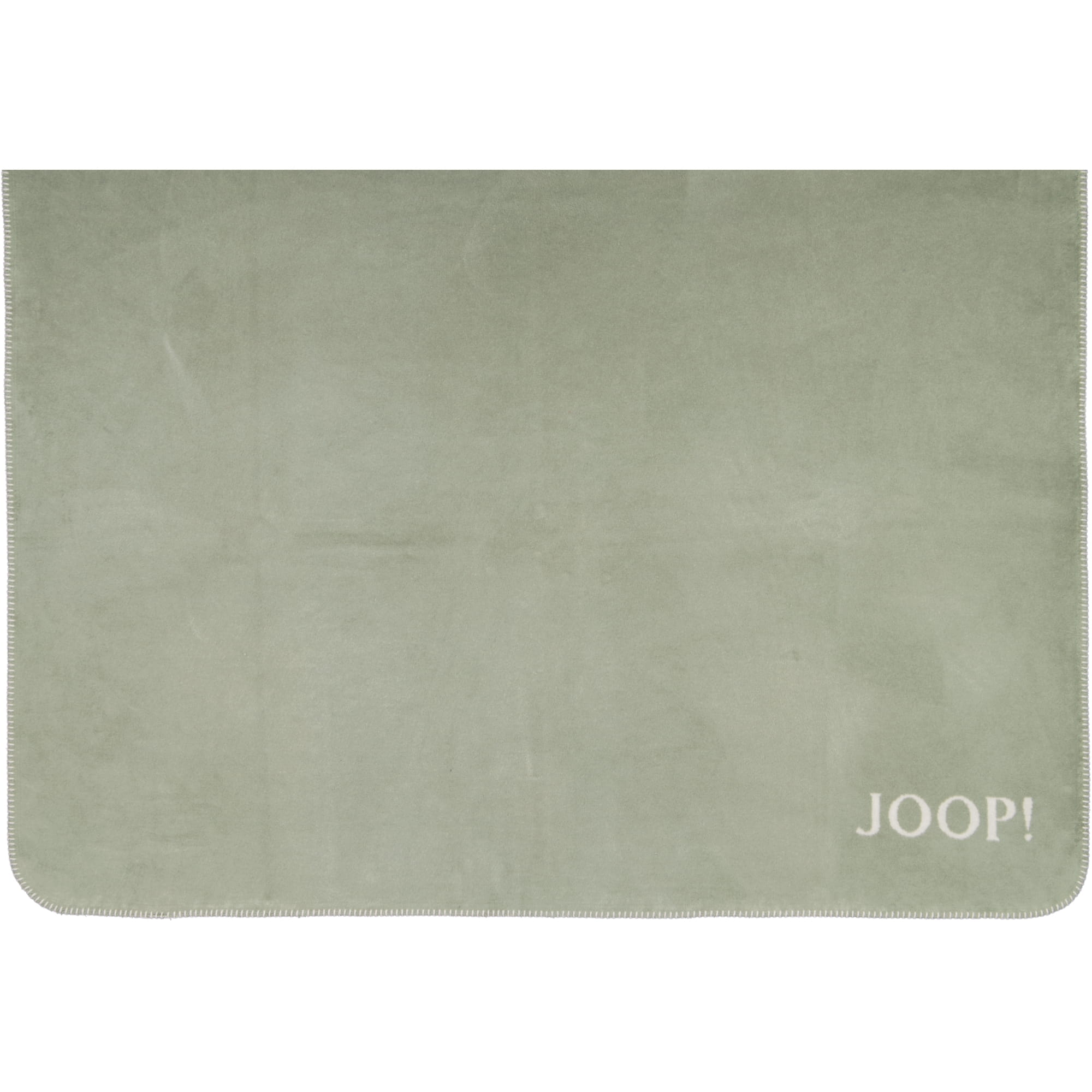 JOOP! Wohndecke Uni-Doubleface - Größe: 150x200 cm - Farbe: Jade-Silber