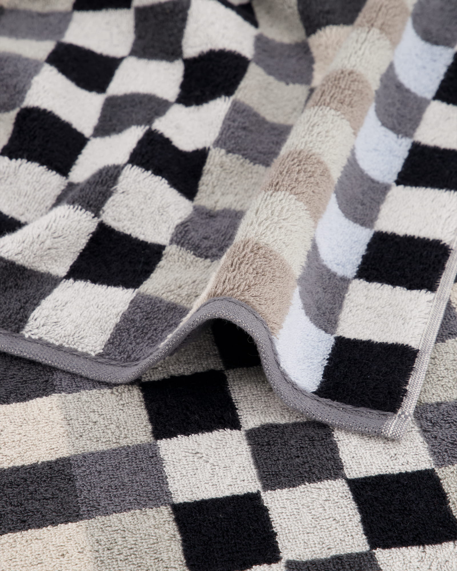Cawö - Unique Karo 942 - Farbe: anthrazit - 77