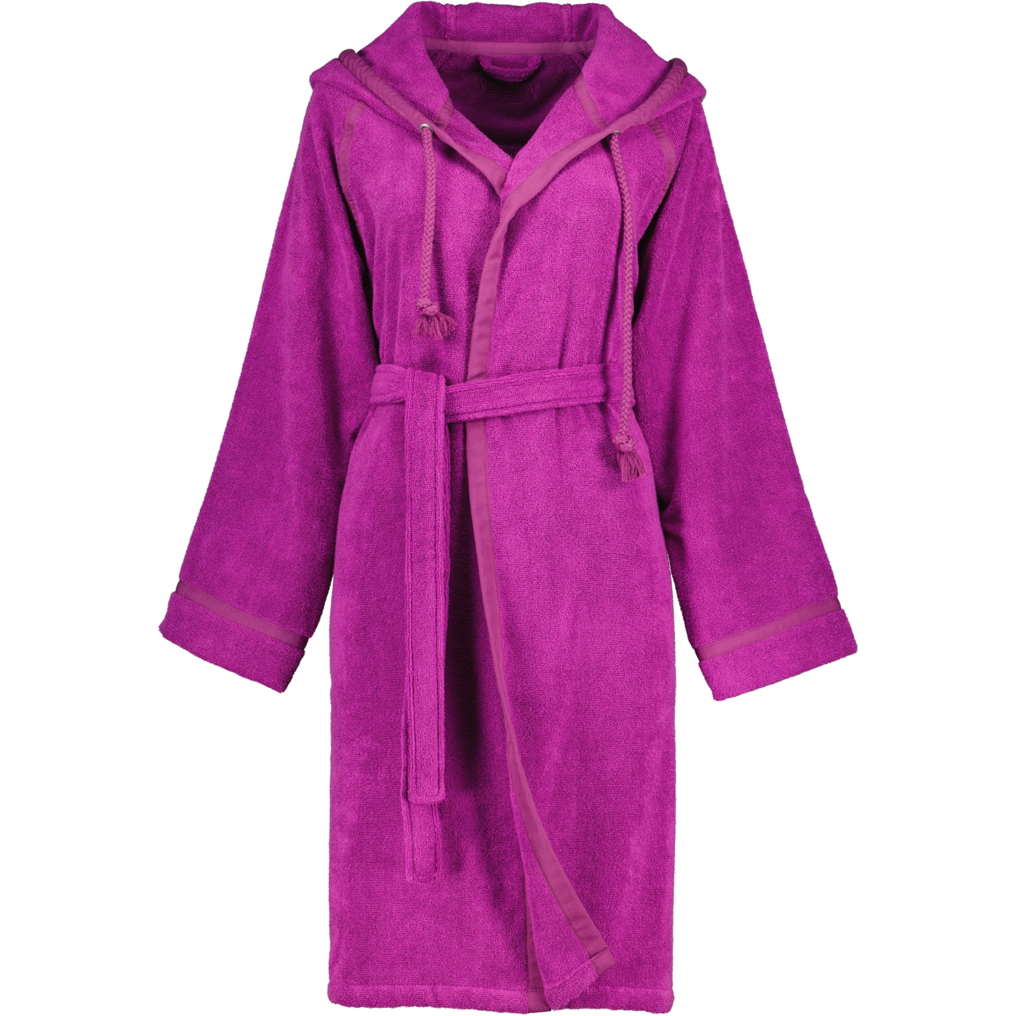 Vossen Bademäntel Damen Kurzmantel mit Kapuze Jive purple - 8590