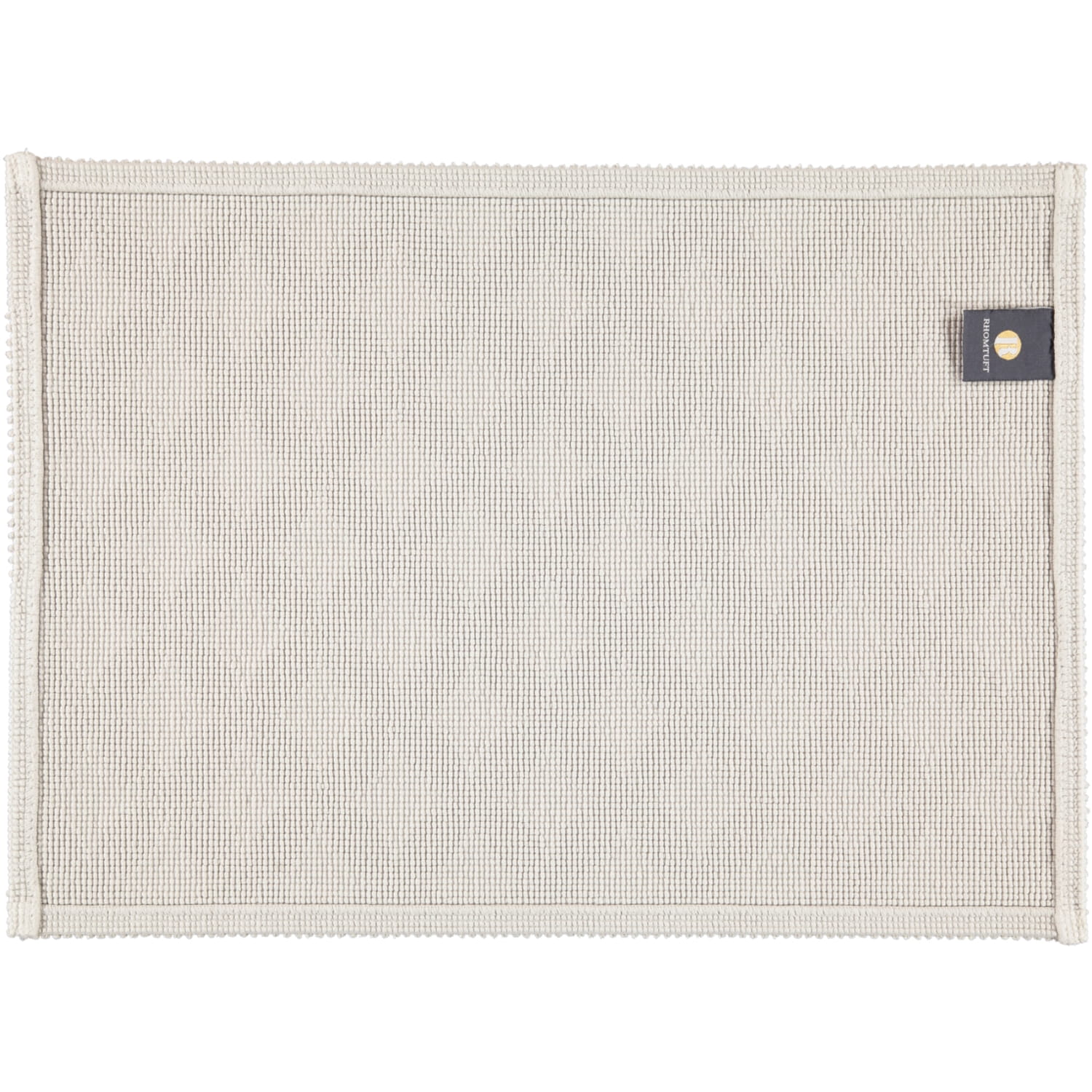 Rhomtuft - Badematte Seaside - Farbe: perlgrau - 11 - 50x70 cm
